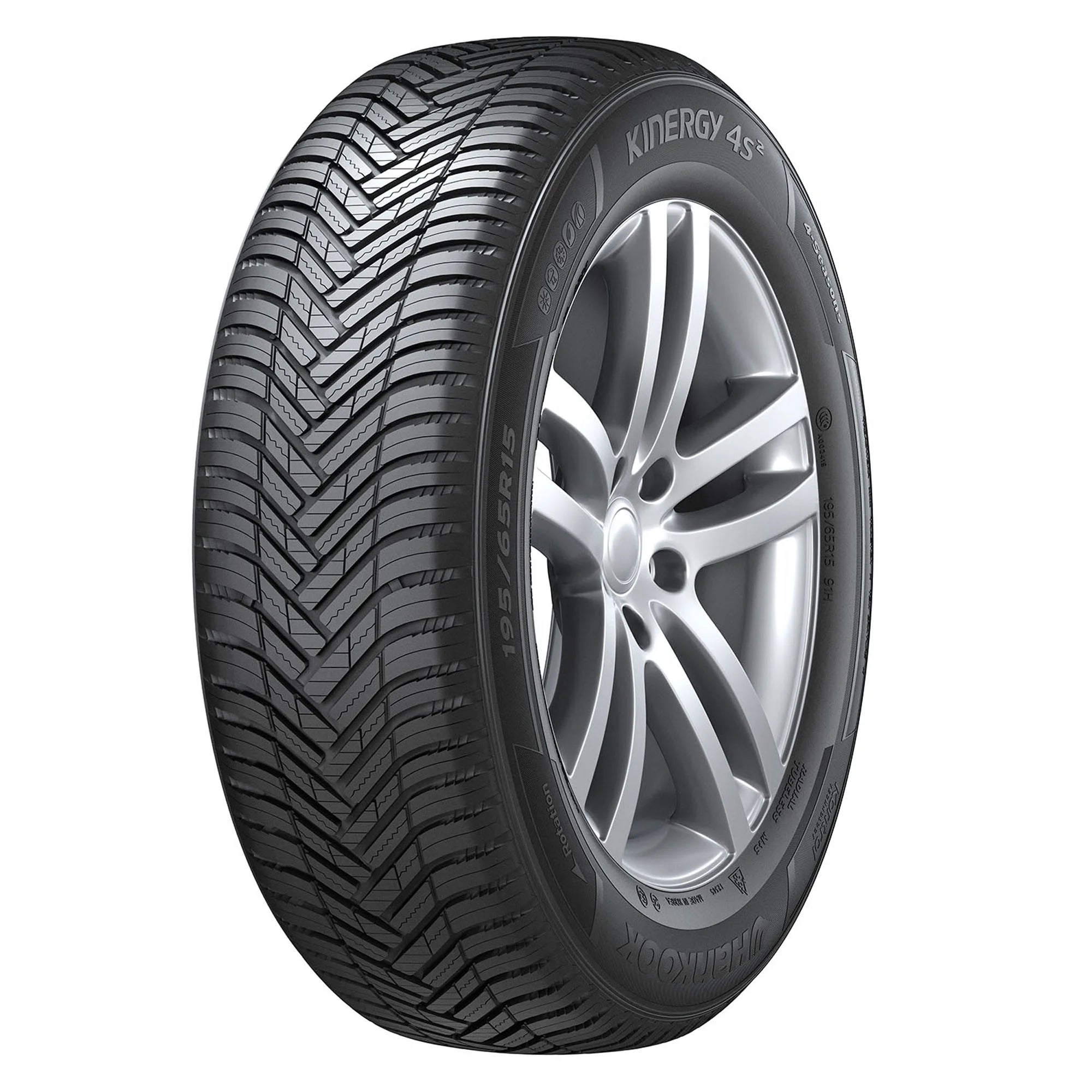 225/50R17 Hankook Kinergy 4S2 (H750) All Weather 98V XL Passenger Tire - Gun Hill Tire House (WTW - WHOLESALE TIRES & WHEELS)