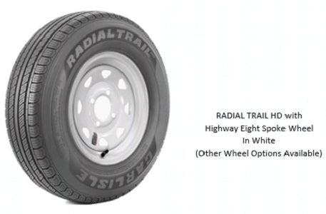 ST205/75R15 Carlstar Radial Trail Hd (Tire/Wheel Assembly) - Gun Hill Tire House (WTW - WHOLESALE TIRES & WHEELS)