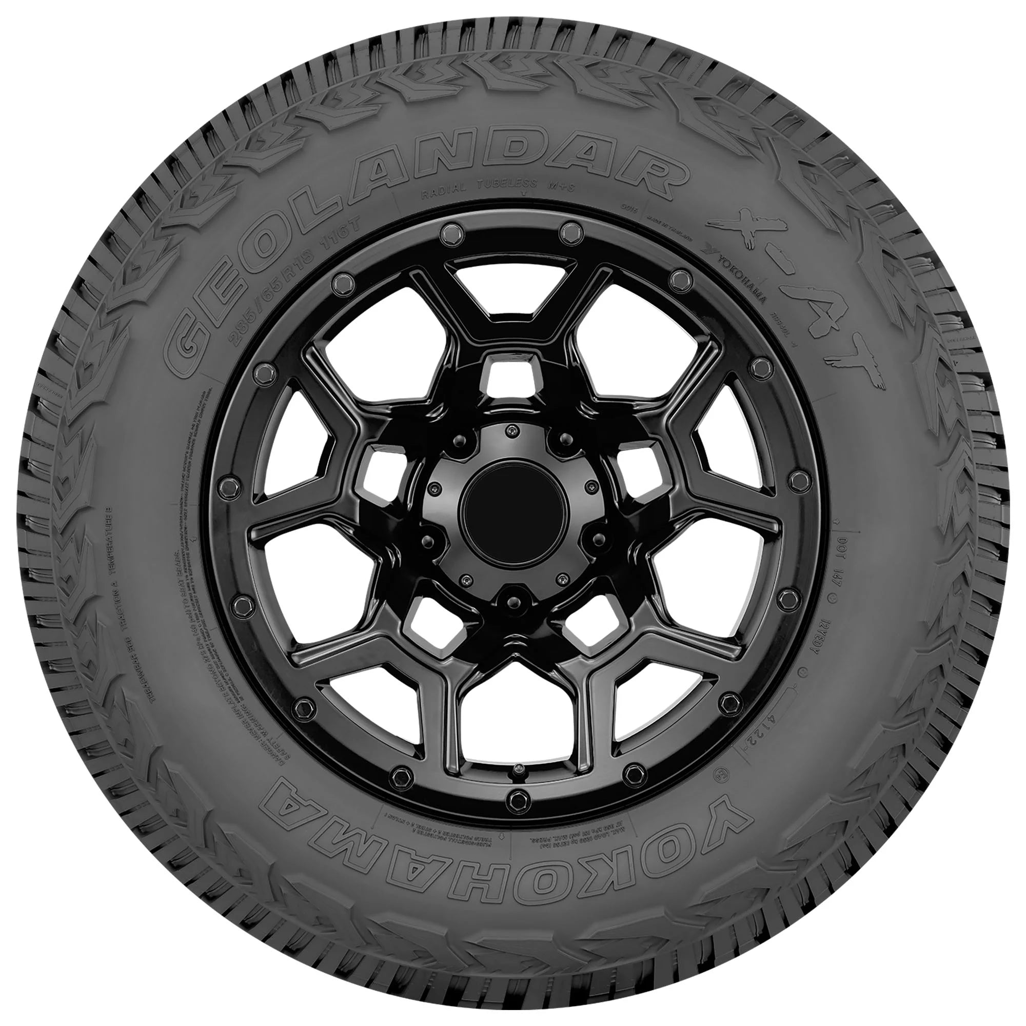 LT295/65R20 Yokohama Geolandar X - AT All Terrain 129/126Q E Light Truck Tire - Gun Hill Tire House (WTW - WHOLESALE TIRES & WHEELS)