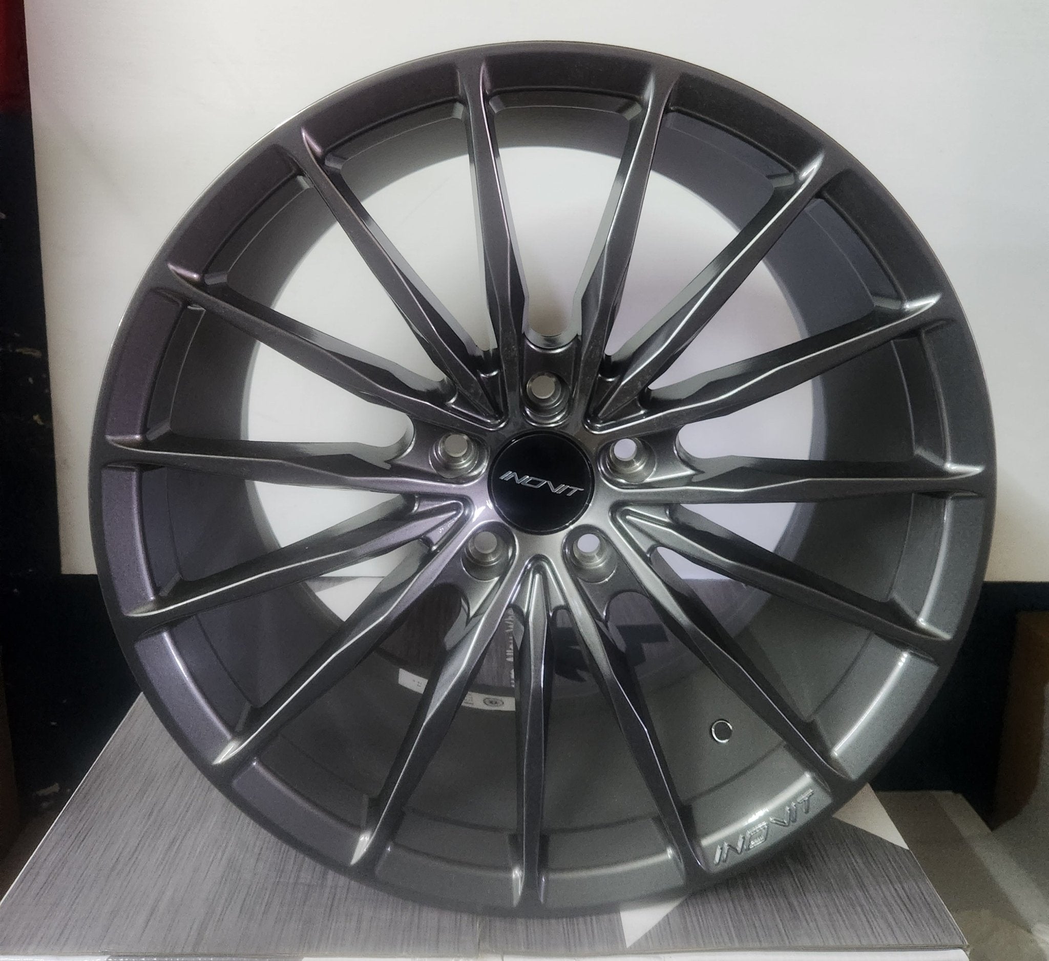 YSM TORQUE 19X8.5 5X120 GUN METAL - Gun Hill Tire House (WTW - WHOLESALE TIRES & WHEELS)