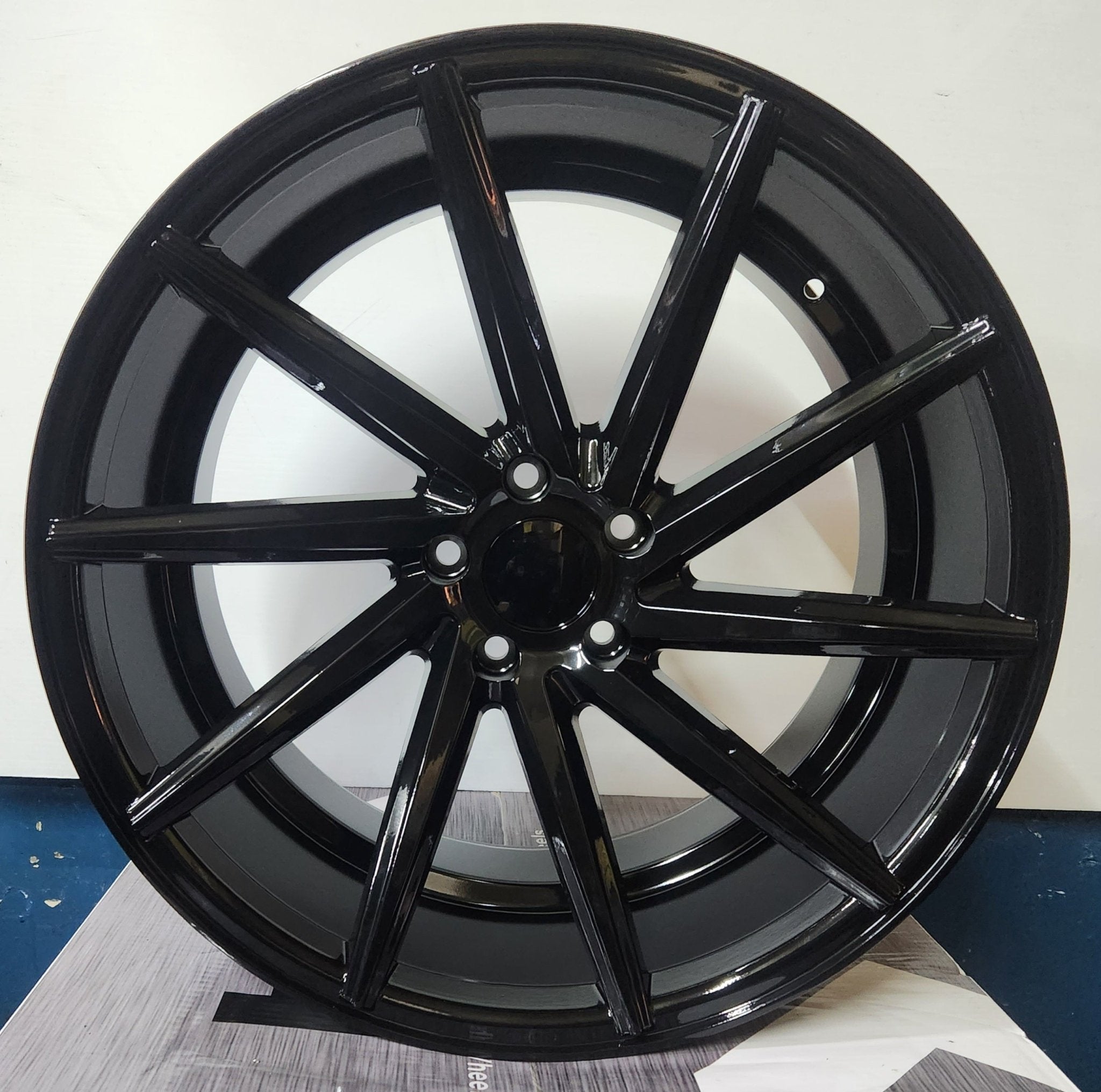 W013 19x9.5 5x4.5 GLOSS BLACK - Gun Hill Tire House (WTW - WHOLESALE TIRES & WHEELS)