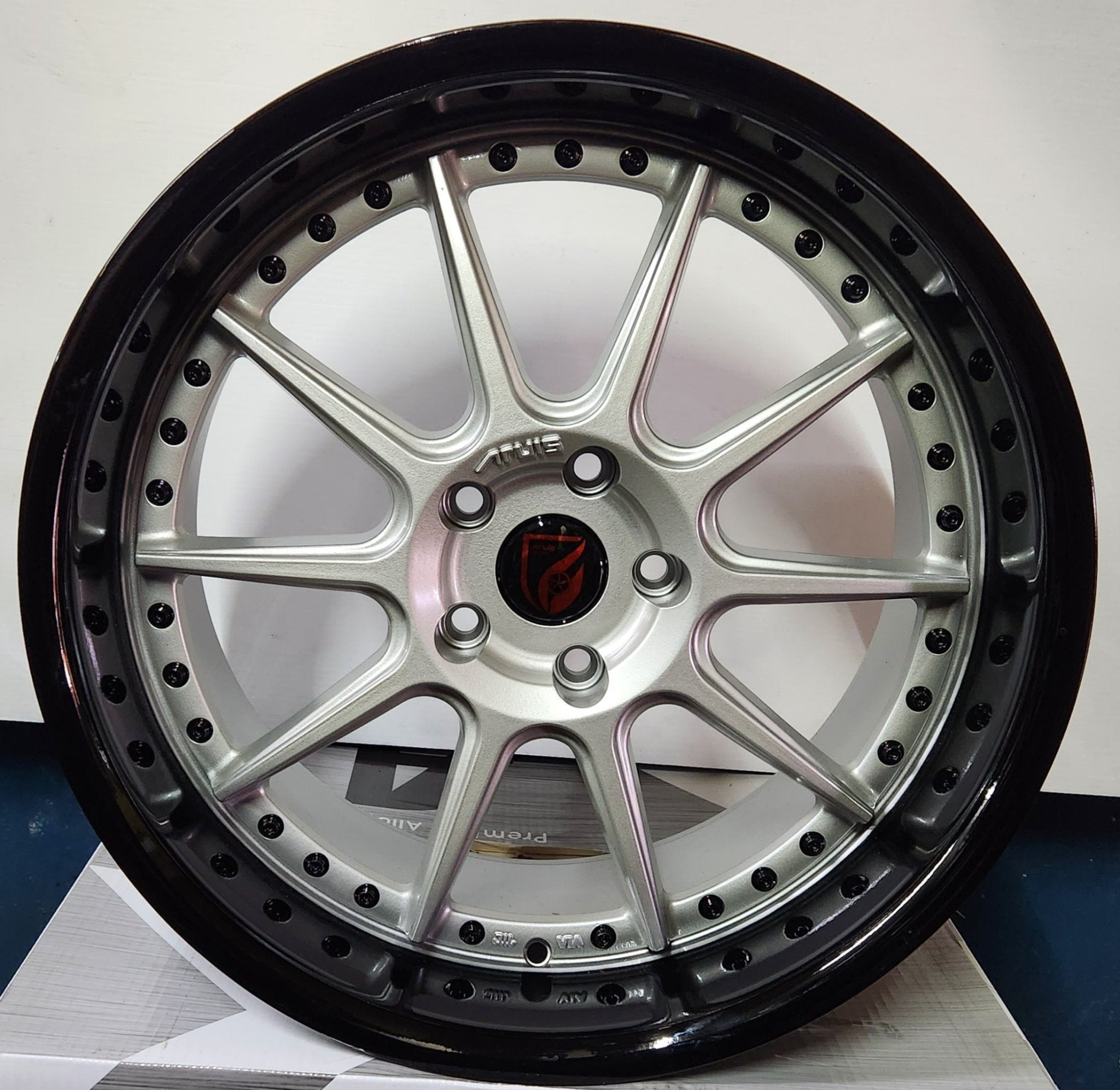 ARUIS AF07 18X9 5X4.5 MSGBLBR - Gun Hill Tire House (WTW - WHOLESALE TIRES & WHEELS)