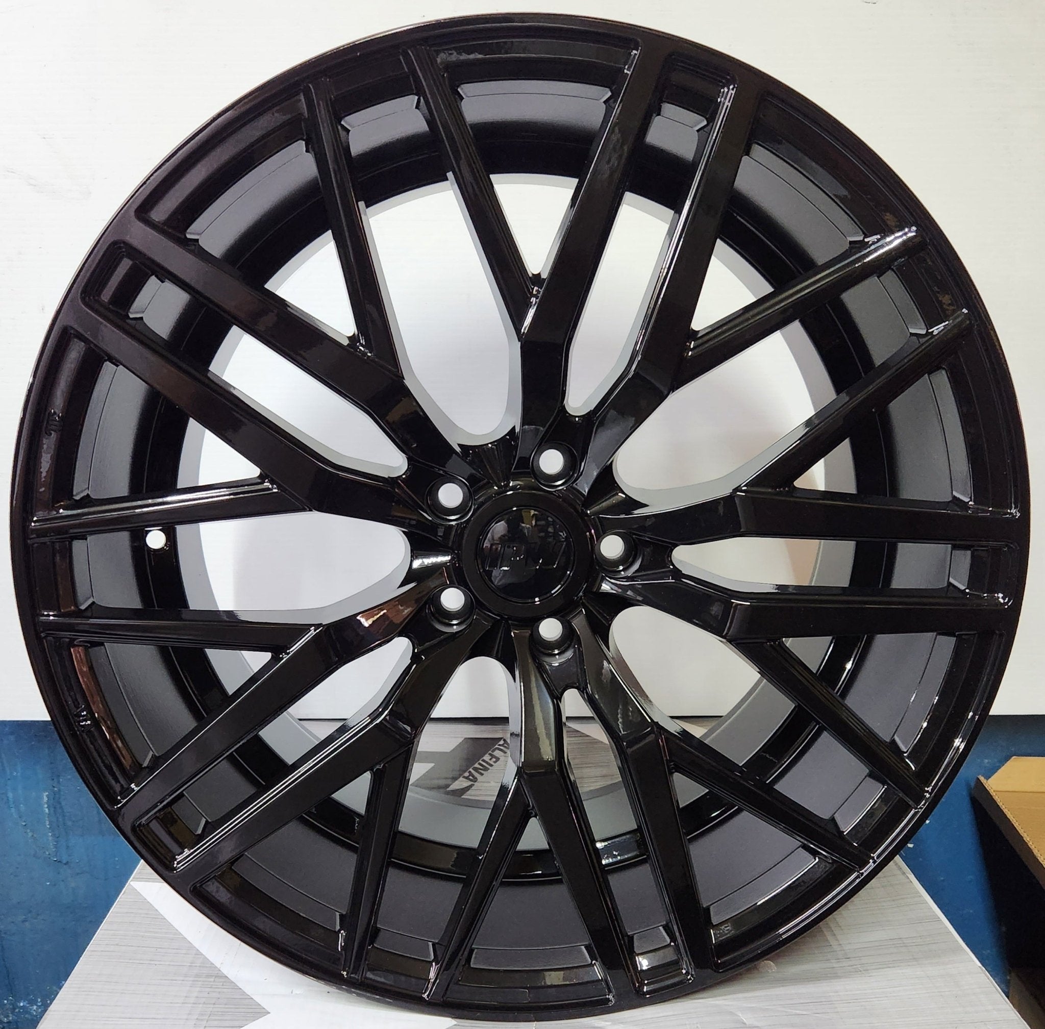W1508 20X10 5X114.3 GLOSS BLACK - Gun Hill Tire House (WTW - WHOLESALE TIRES & WHEELS)