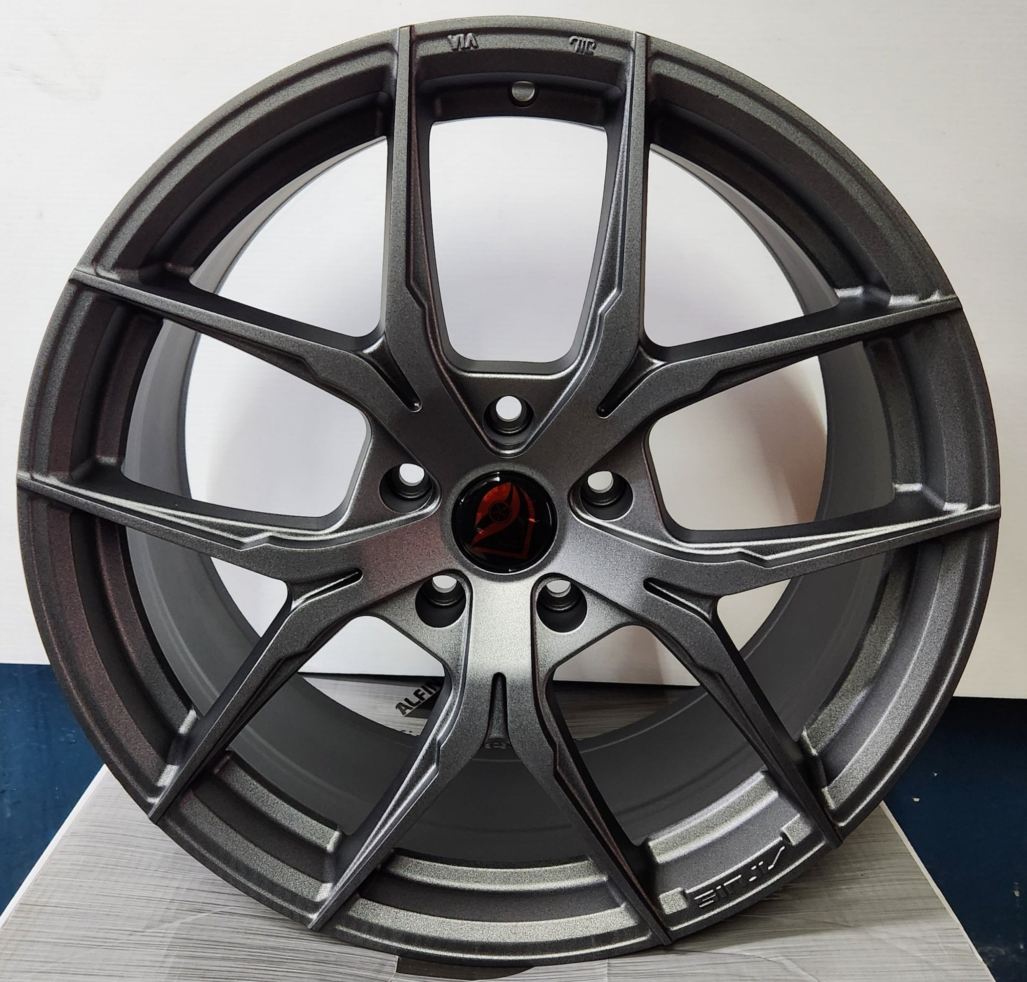AF02 19X9.5 5X120 MATT GRAPHITE - Gun Hill Tire House (WTW - WHOLESALE TIRES & WHEELS)