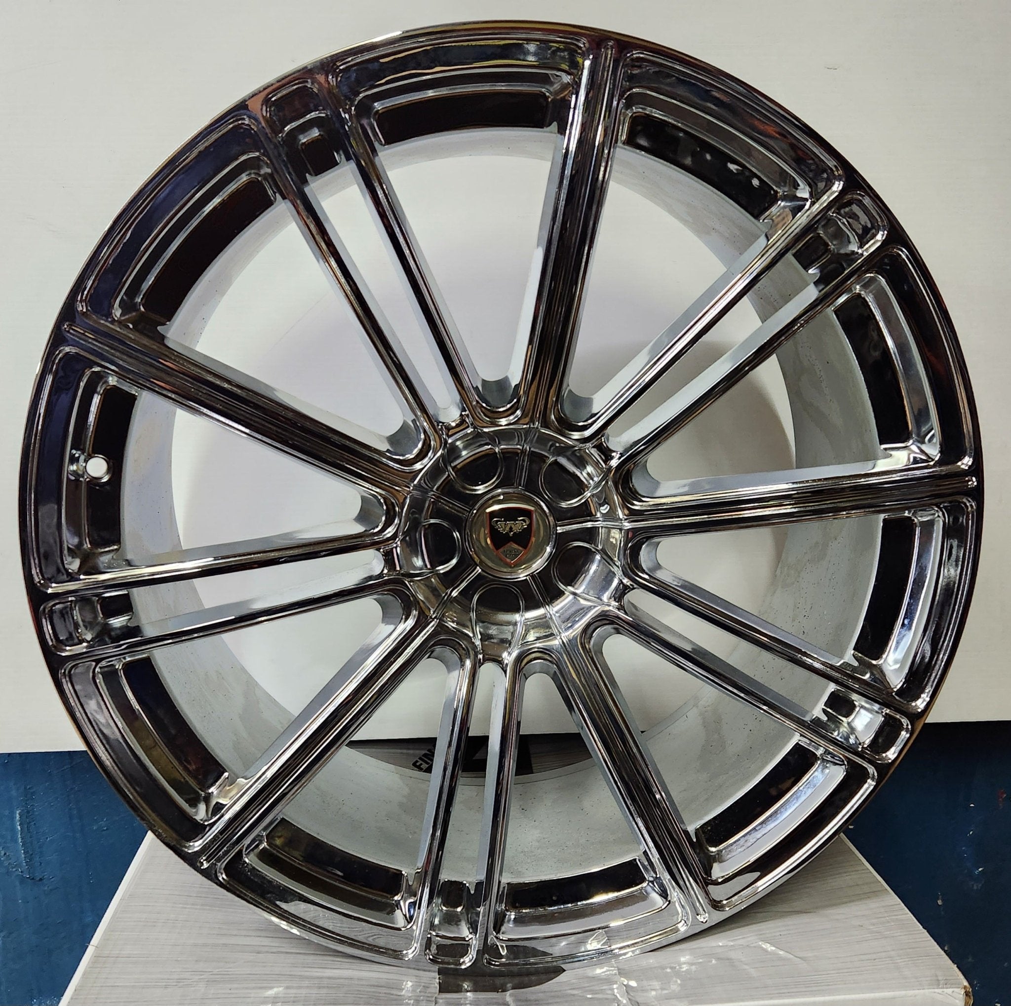 GWG G35 FLOW 22X9.0 BLANK CHROME - Gun Hill Tire House (WTW - WHOLESALE TIRES & WHEELS)