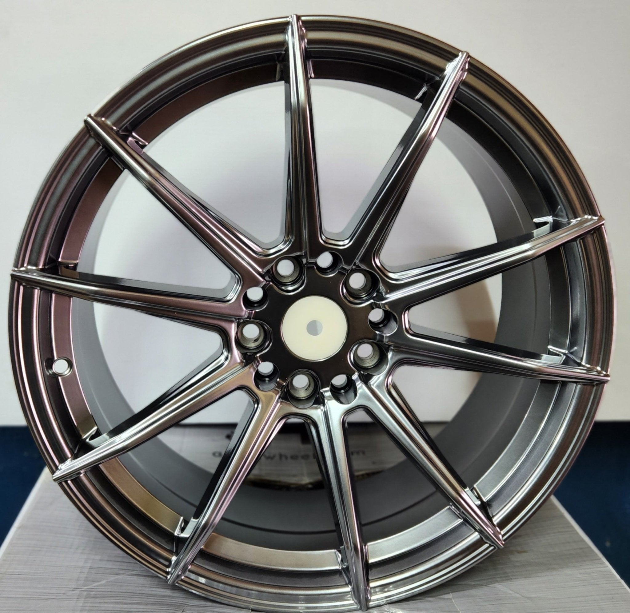 SHOGUN ZS - 8 18X8 5X114.3 5X120 HYPER BLACK - Gun Hill Tire House (WTW - WHOLESALE TIRES & WHEELS)