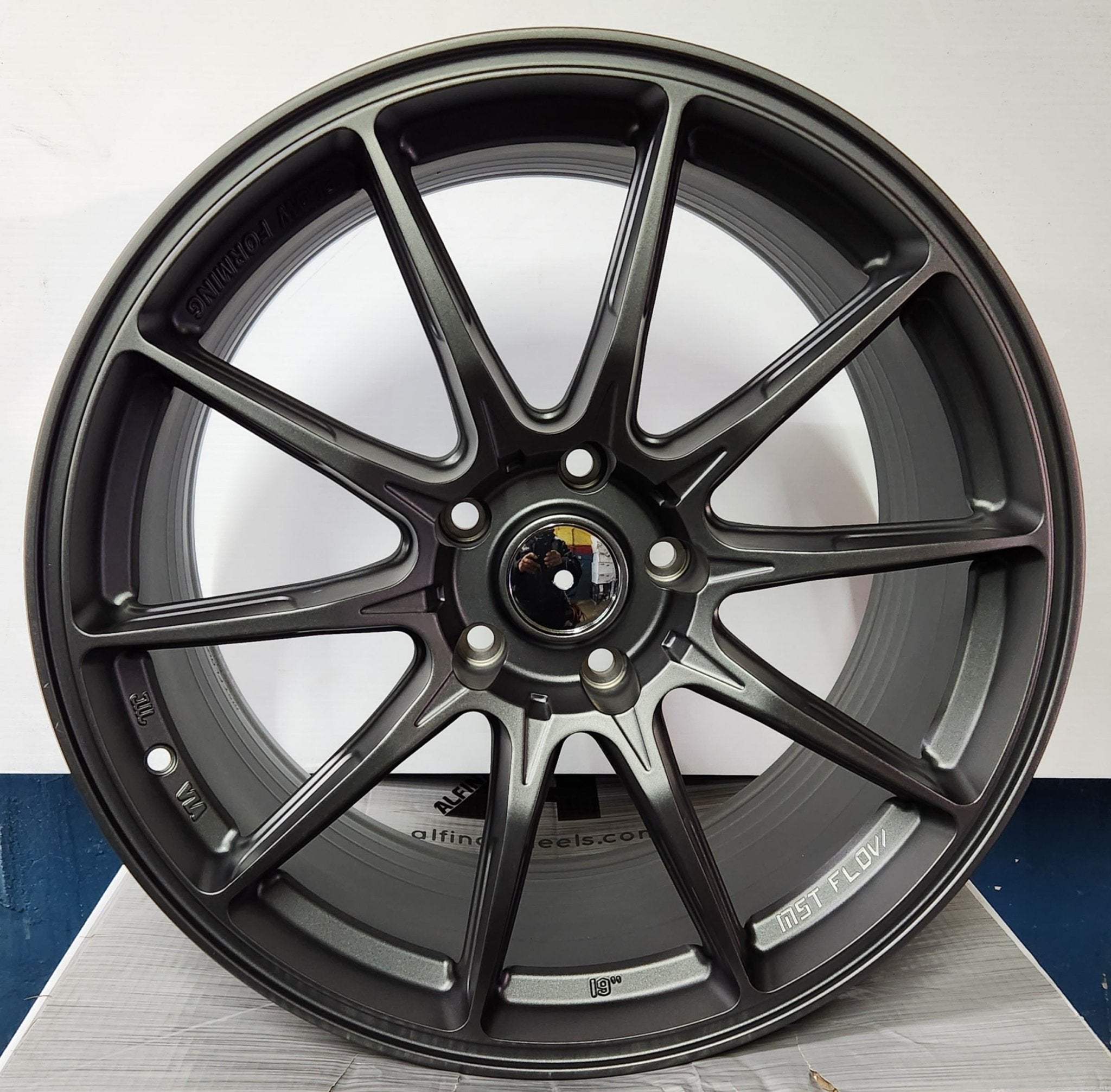 MAKSTTON FF007 19X8.5 5X120 GUN METAL - Gun Hill Tire House (WTW - WHOLESALE TIRES & WHEELS)