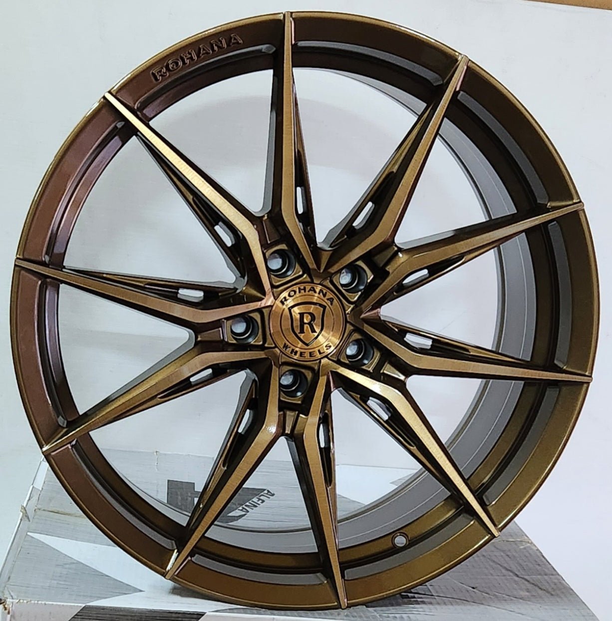 ROHANA RFX13 20x9.0 5x114.3 BRUSHED BRONZE - Gun Hill Tire House (WTW - WHOLESALE TIRES & WHEELS)