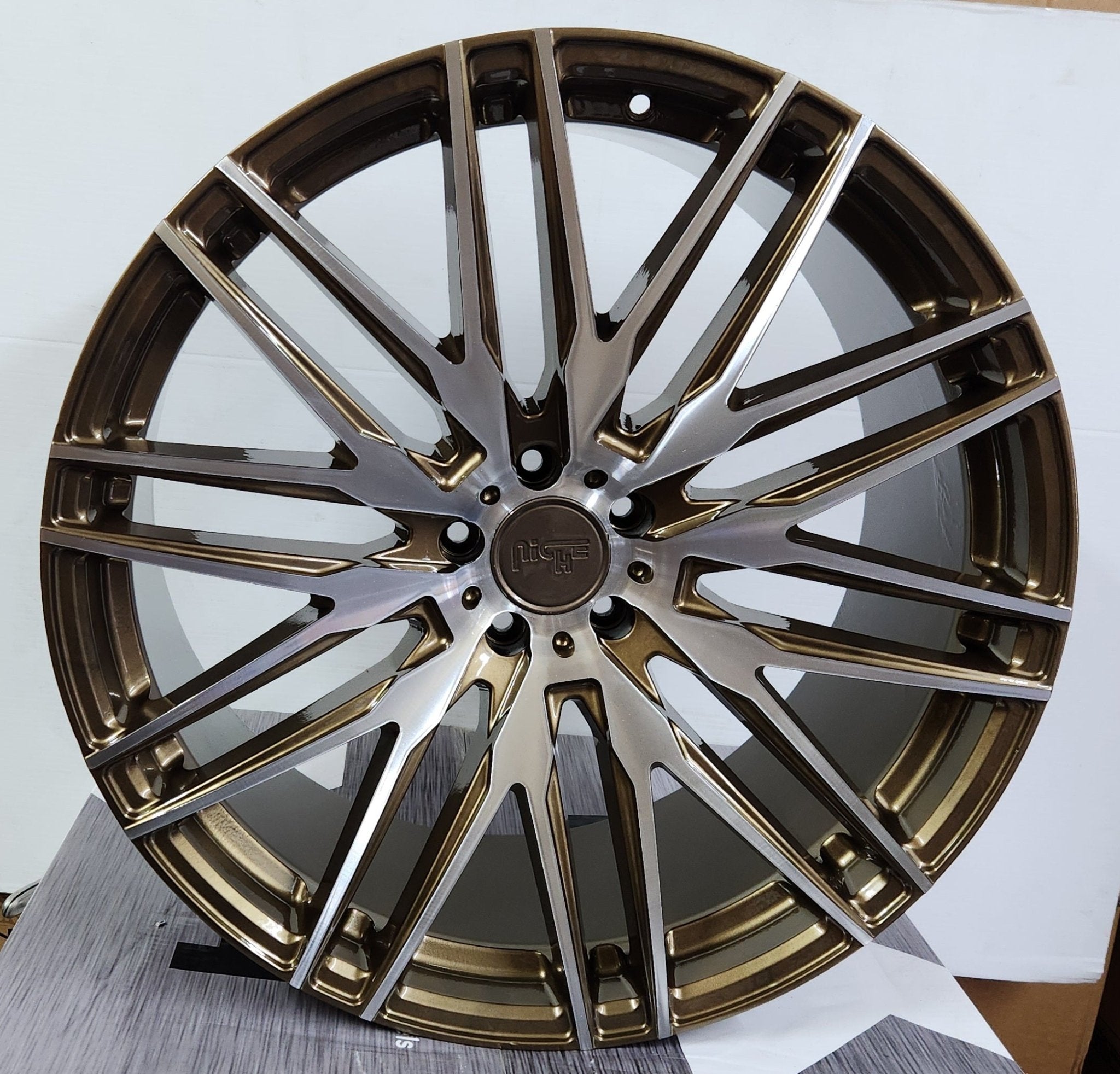 NICHE 22X9.5 5X112 BRONZE - Gun Hill Tire House (WTW - WHOLESALE TIRES & WHEELS)