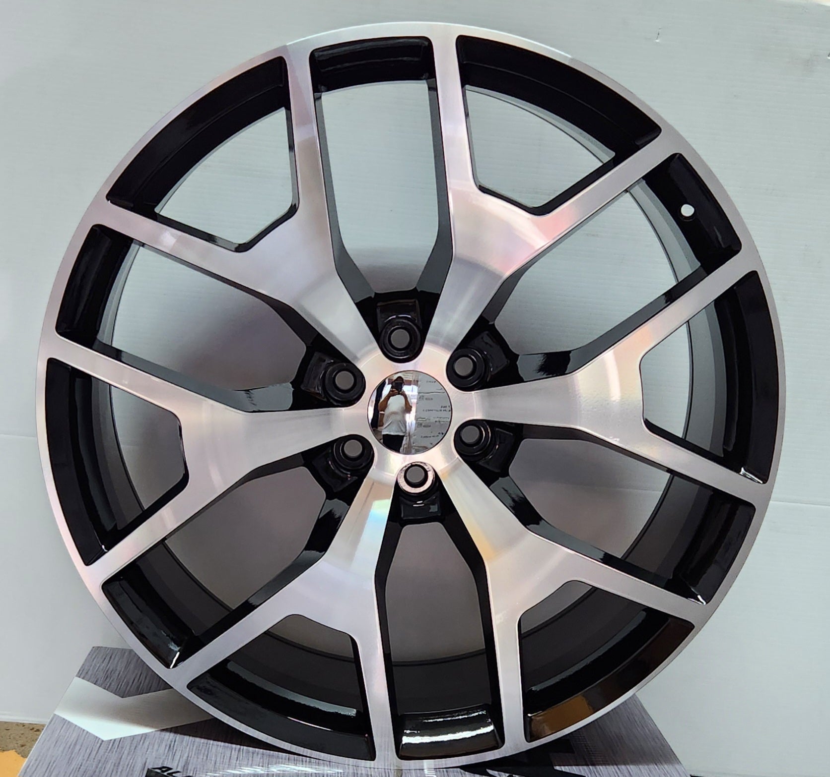 REP288 26x10 6x139.7 BLACK AND MACHINE FACE - Gun Hill Tire House (WTW - WHOLESALE TIRES & WHEELS)