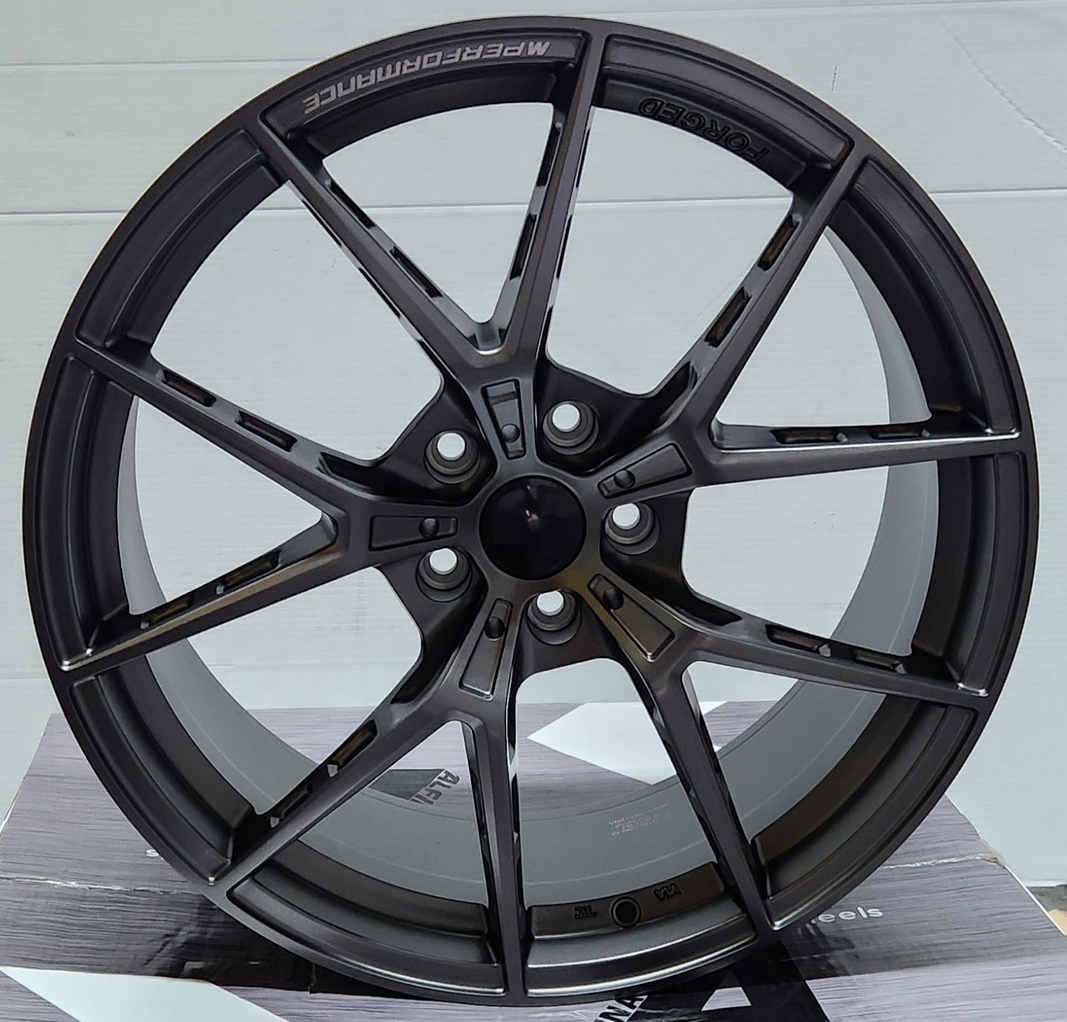 OE - 5557 863M STYLE 19x8.5 5x112 MATTE GUNMETAL - Gun Hill Tire House (WTW - WHOLESALE TIRES & WHEELS)