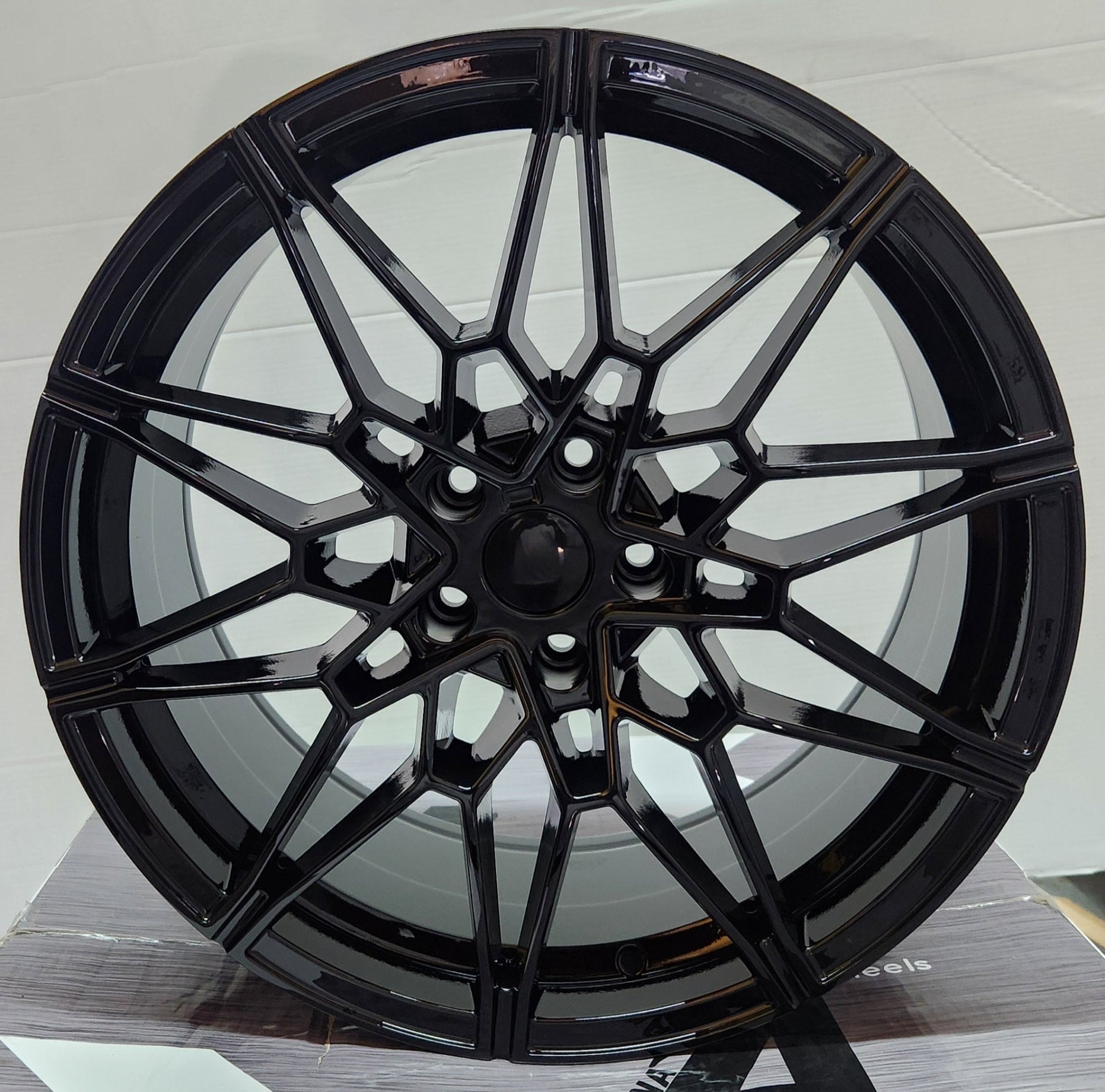 OE - 0293 826M STYLE 19x8.5 5x112 GLOSS BLACK - Gun Hill Tire House (WTW - WHOLESALE TIRES & WHEELS)