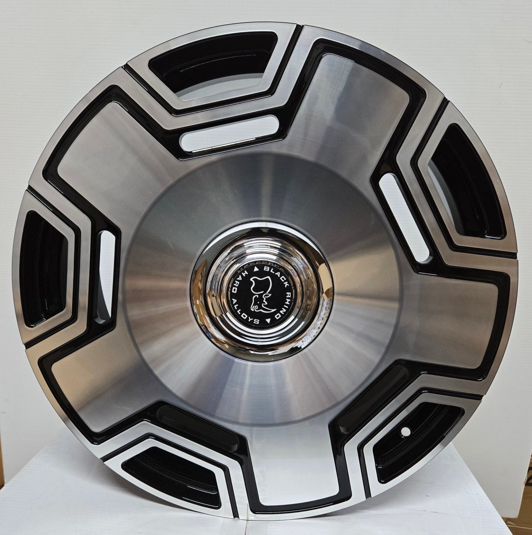 5838F 22X9.0 5X112 5X120 BLACK MACHINED FACE - Gun Hill Tire House (WTW - WHOLESALE TIRES & WHEELS)