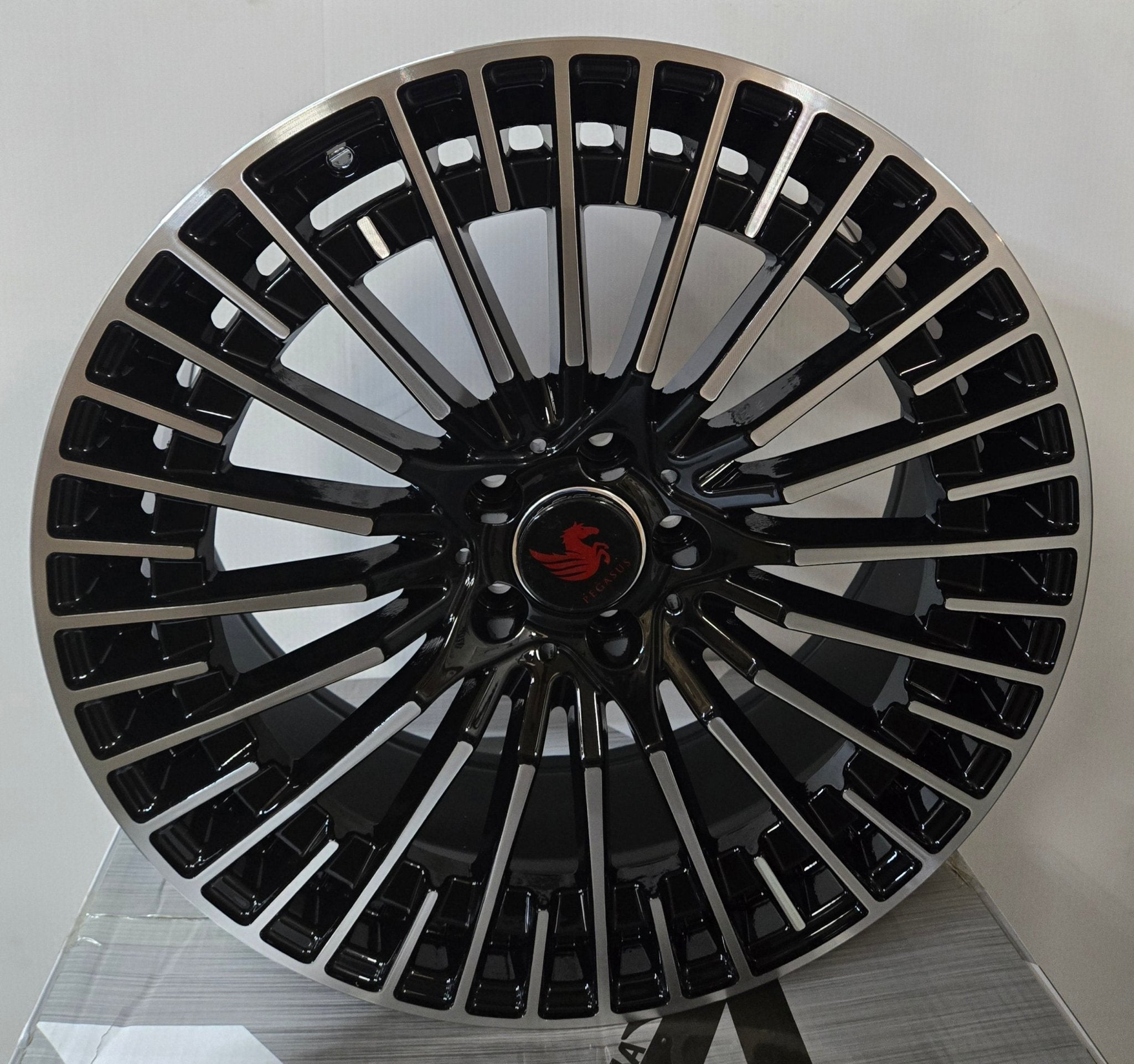 OE - FF542 20X9.5 5X112 BLACK MACHINED FACE - Gun Hill Tire House (WTW - WHOLESALE TIRES & WHEELS)