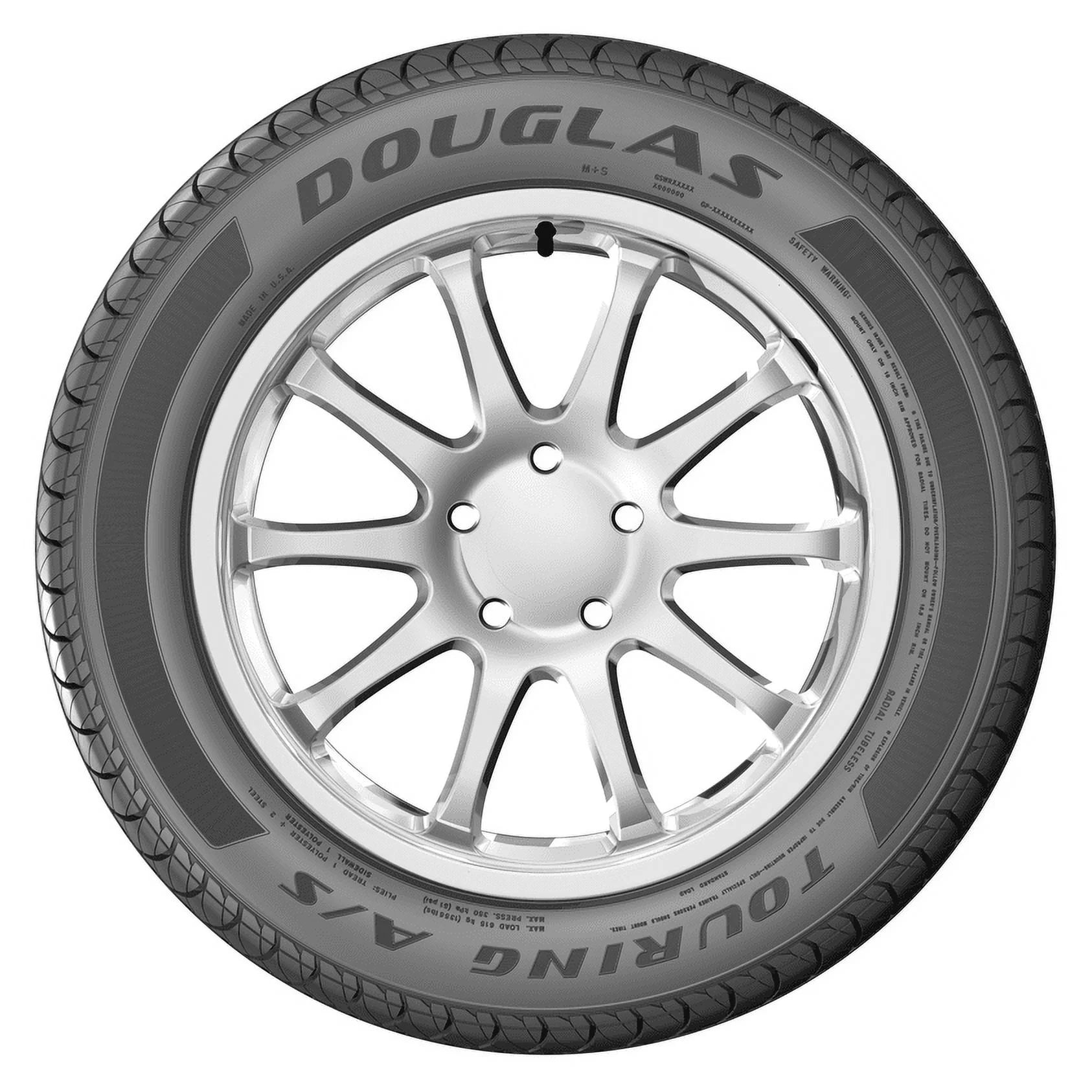 Touring A/S 205/60R15 91H All - Season Tire - Gun Hill Tire House (WTW - WHOLESALE TIRES & WHEELS)