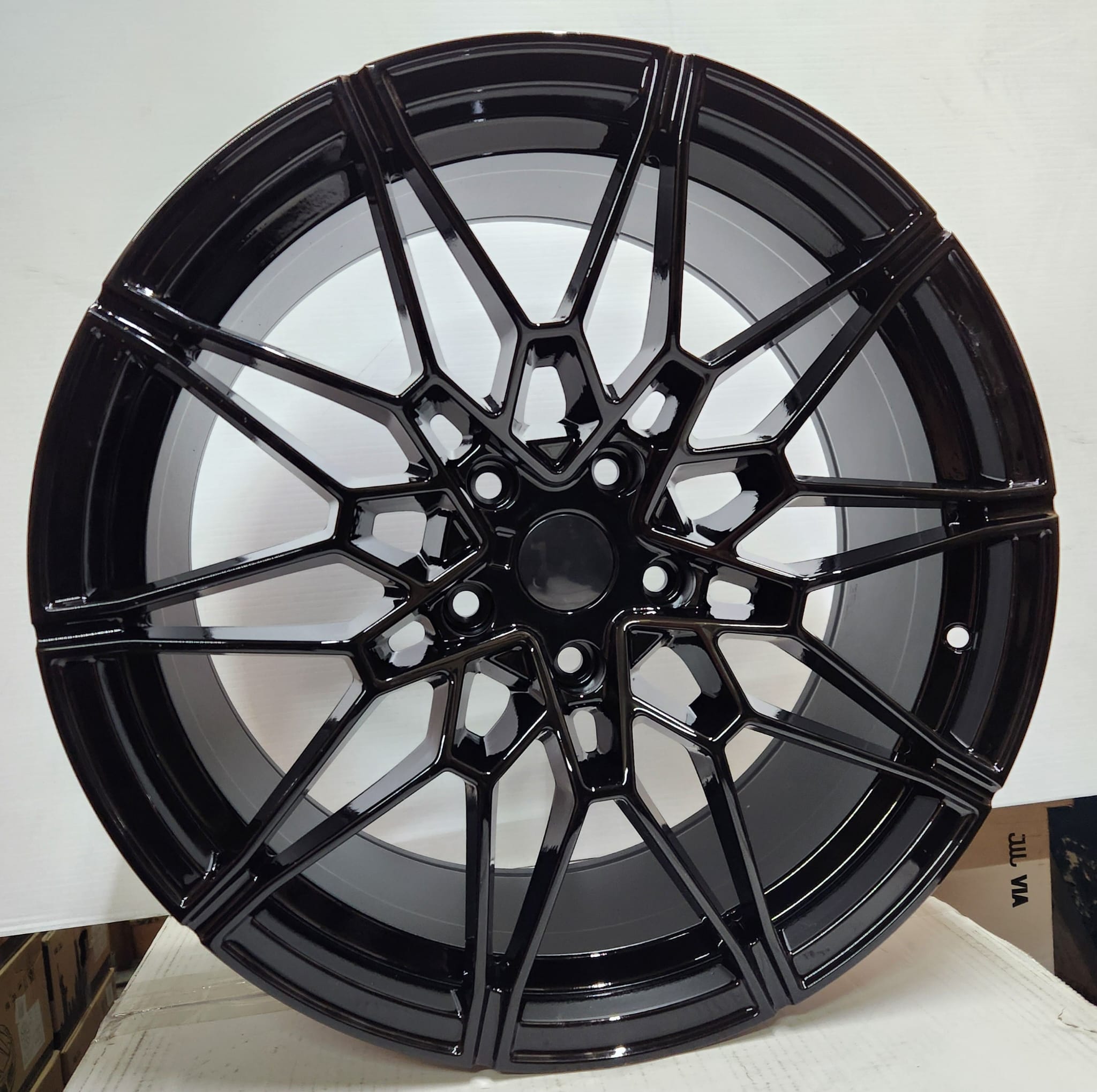 PW - TP10 877 WHEELS 19x8.5 5x120 PIANO BLACK - Gun Hill Tire House (WTW - WHOLESALE TIRES & WHEELS)