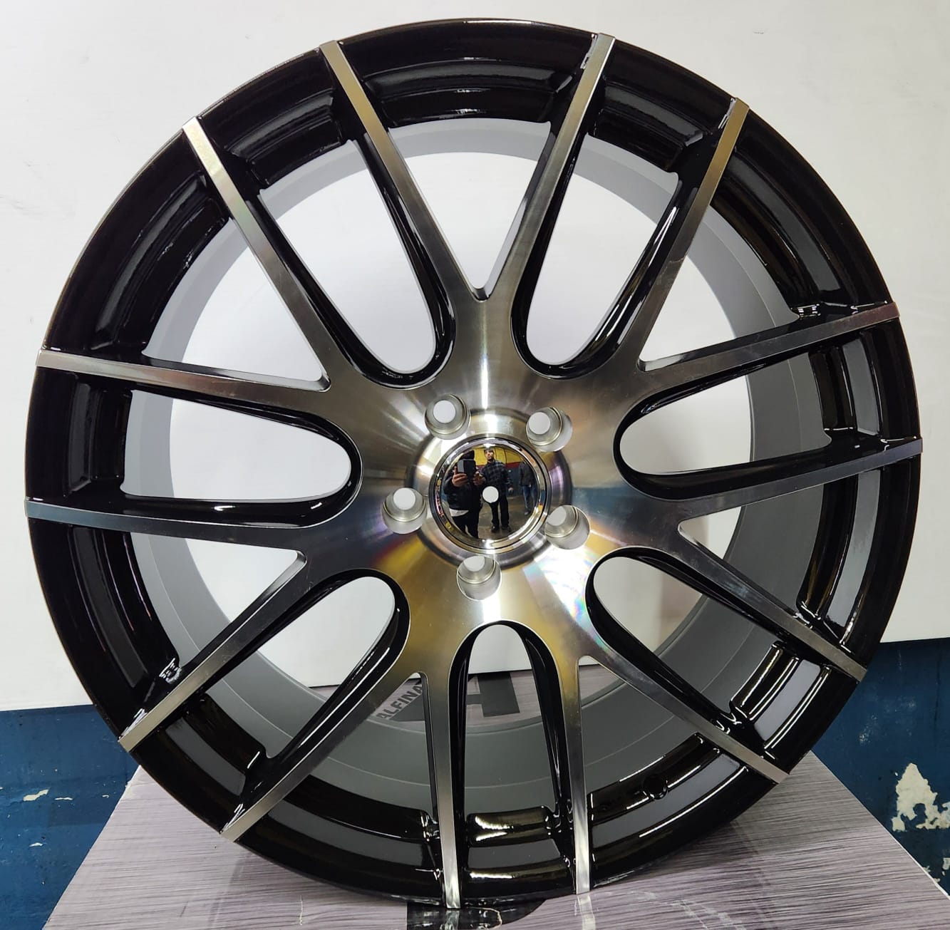 XIX X43 20X9 5X120 Black Machine Face - Gun Hill Tire House (WTW - WHOLESALE TIRES & WHEELS)