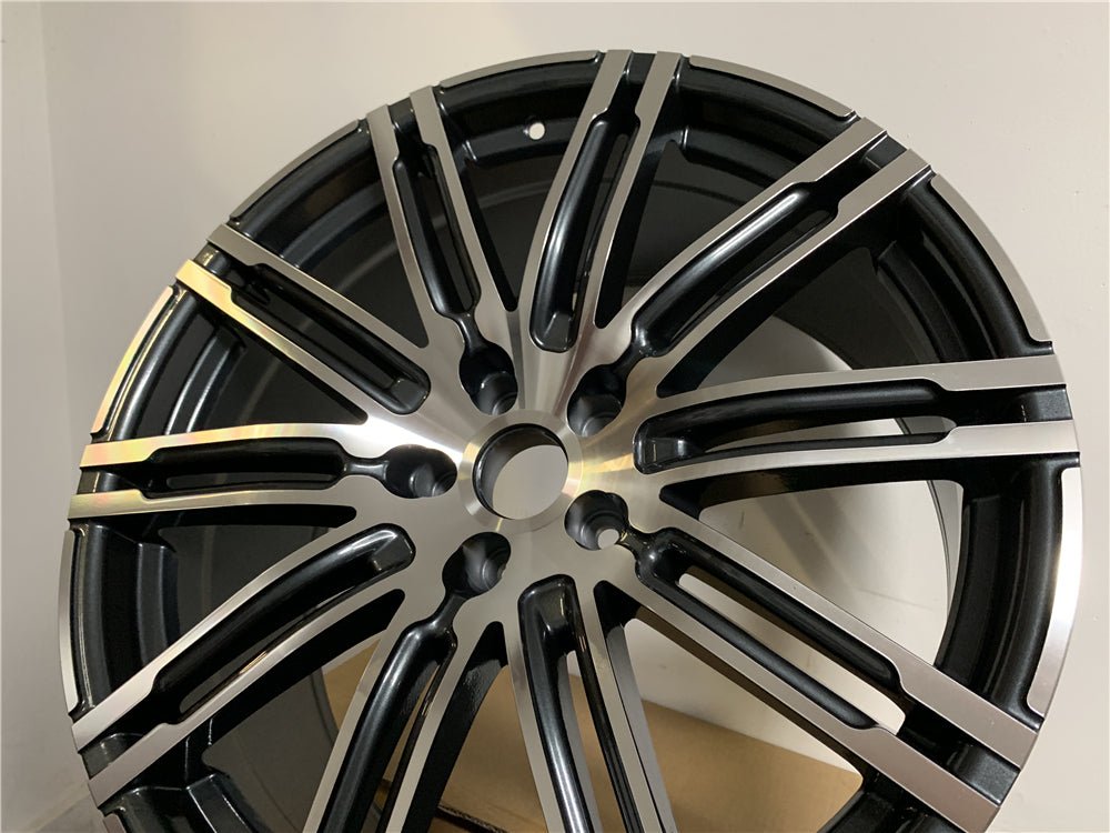 W858 1026 Gunmetal Machined Face 20x8.5 Et28 5x112 CB66.45 - Gun Hill Tire House (WTW - WHOLESALE TIRES & WHEELS)