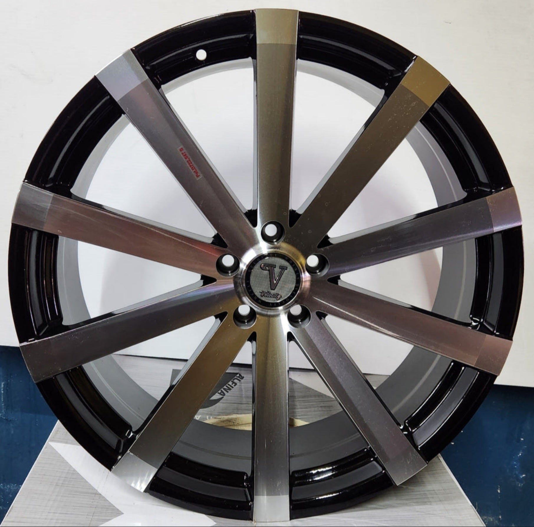 Velocity VW12BN 26X10 6X135 BLACK+ MACHINED - Gun Hill Tire House (WTW - WHOLESALE TIRES & WHEELS)