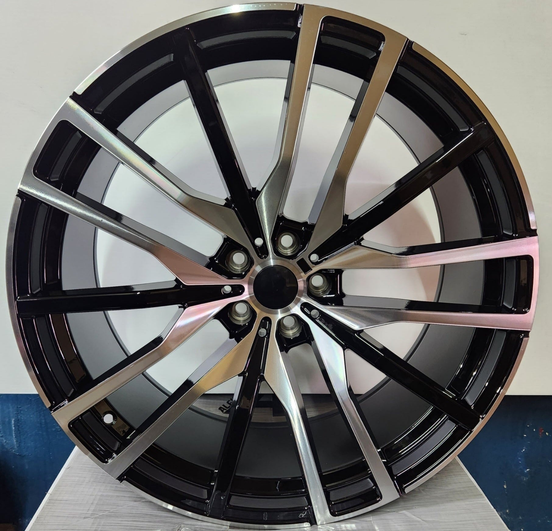 TS977/0212 22X10 5X120 MATT BLACK GLOSS BLACK - Gun Hill Tire House (WTW - WHOLESALE TIRES & WHEELS)