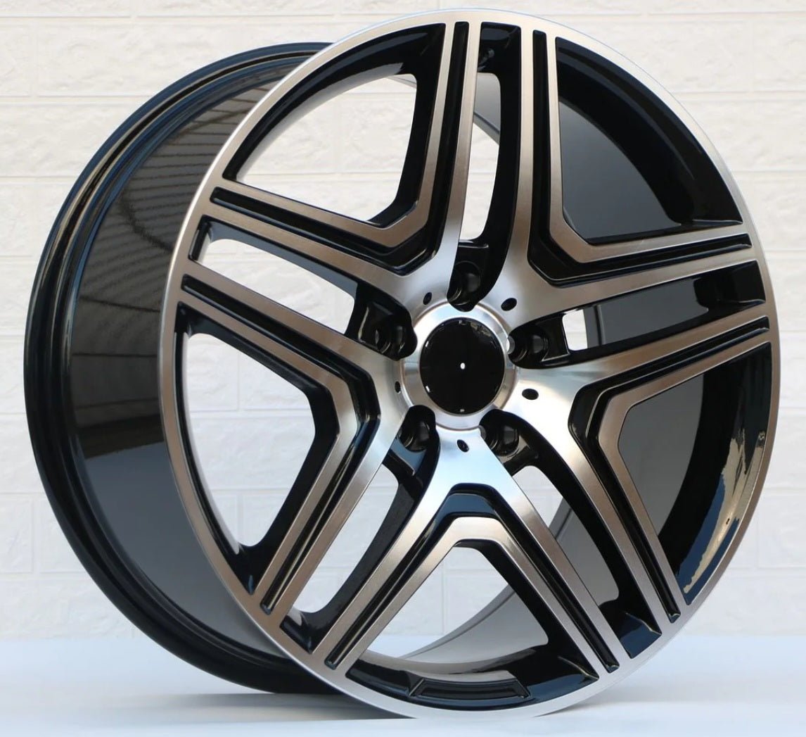 WHEELS W824 22X10 5X112 GUN METAL MACHINE FACE - Gun Hill Tire House (WTW - WHOLESALE TIRES & WHEELS)