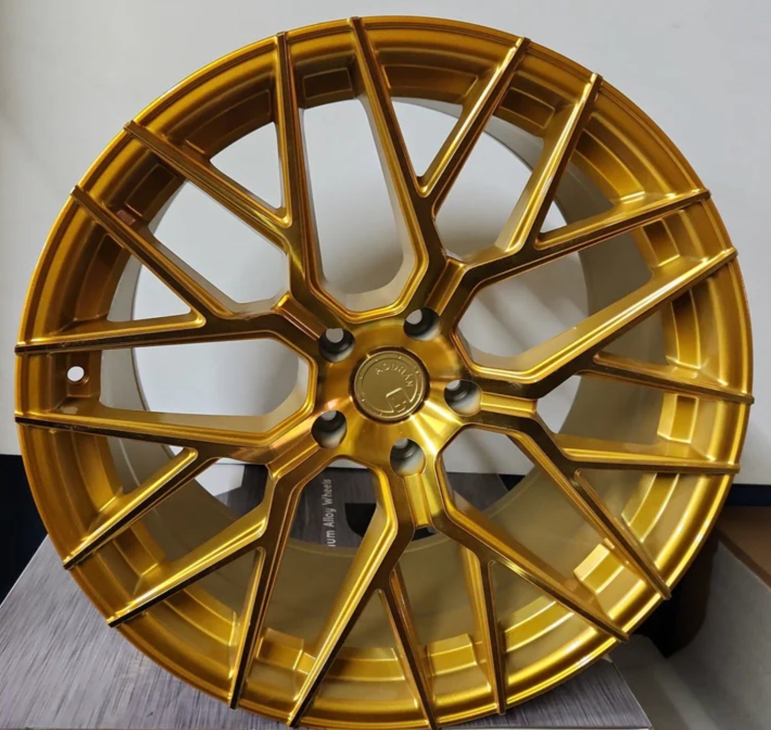 AODHAN - LS009 20X9.0 5X114.3 GOLD - Gun Hill Tire House (WTW - WHOLESALE TIRES & WHEELS)