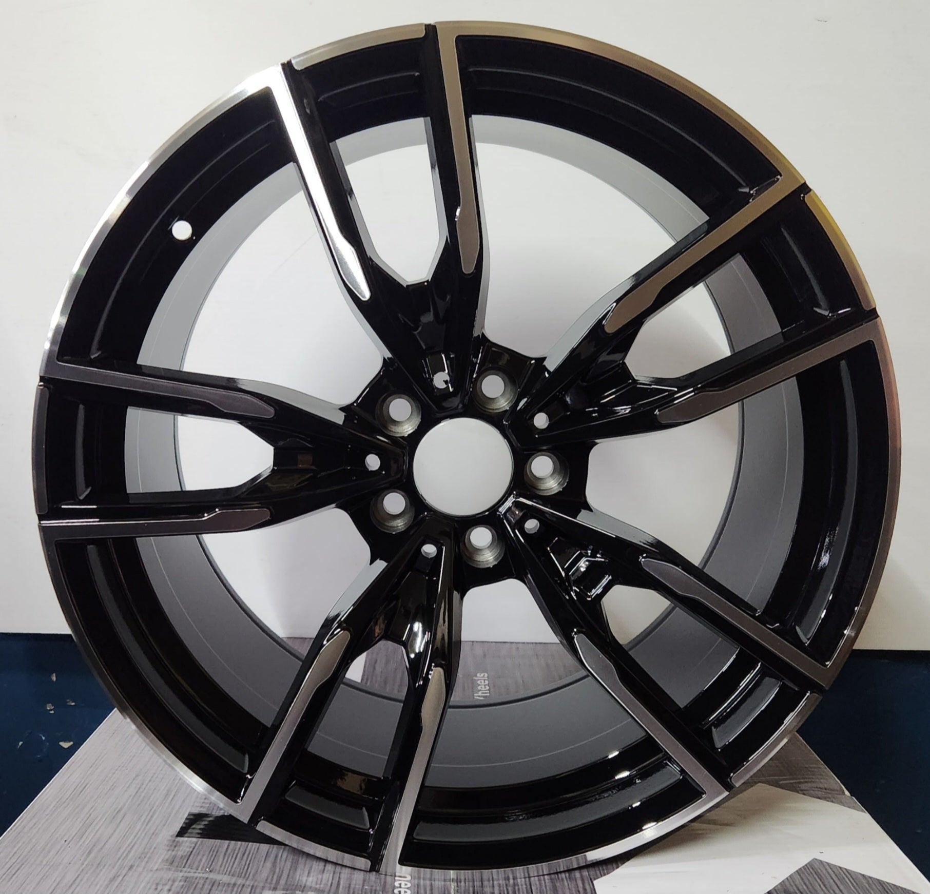 OE - 5478 21268 - 62 792M STYLE 19X9.5 5X120 PIANO BLACK MACHINED FACE - Gun Hill Tire House (WTW - WHOLESALE TIRES & WHEELS)