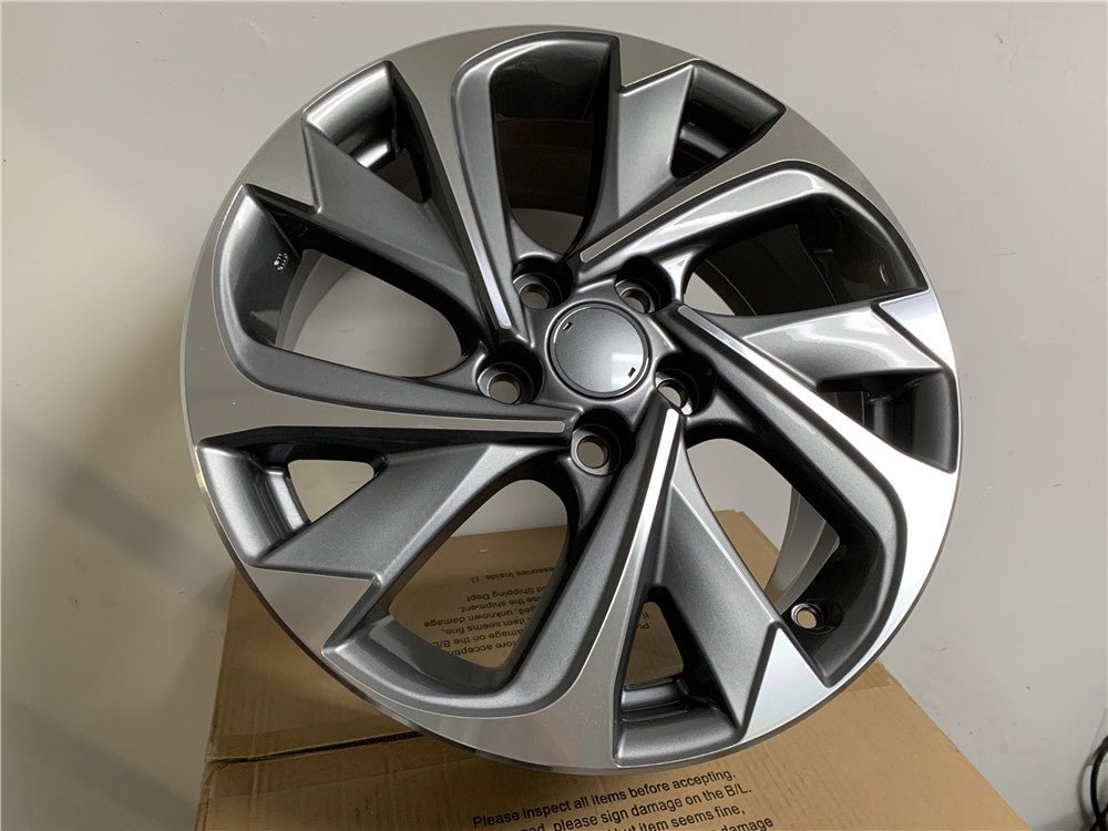 W251 Gunmetal Machined Face 20x7.5 Et35 5x100 CB54.1 - Gun Hill Tire House (WTW - WHOLESALE TIRES & WHEELS)