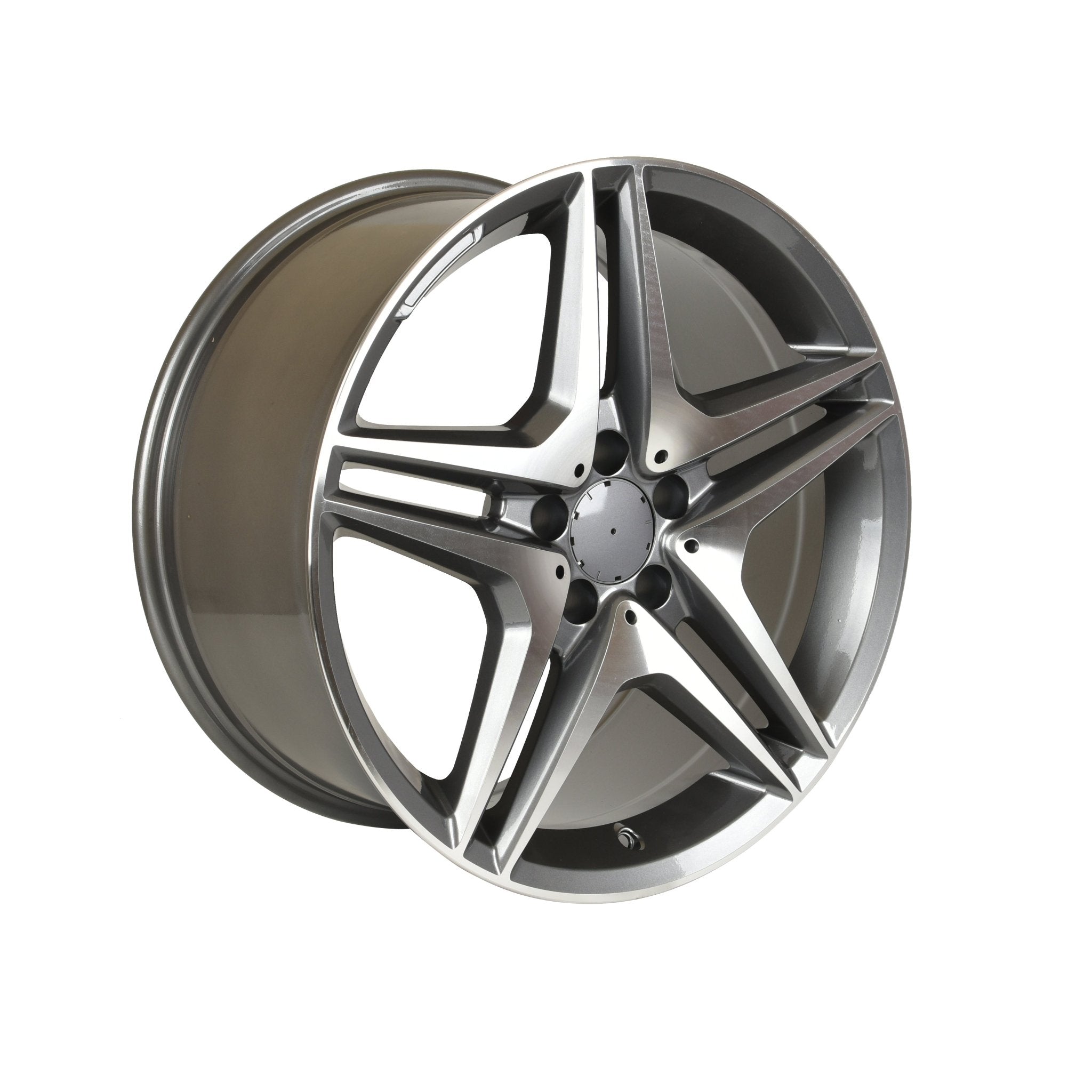 W828 Gunmetal Machined Face 19*9.5 ET35 CB66.6 - Gun Hill Tire House (WTW - WHOLESALE TIRES & WHEELS)