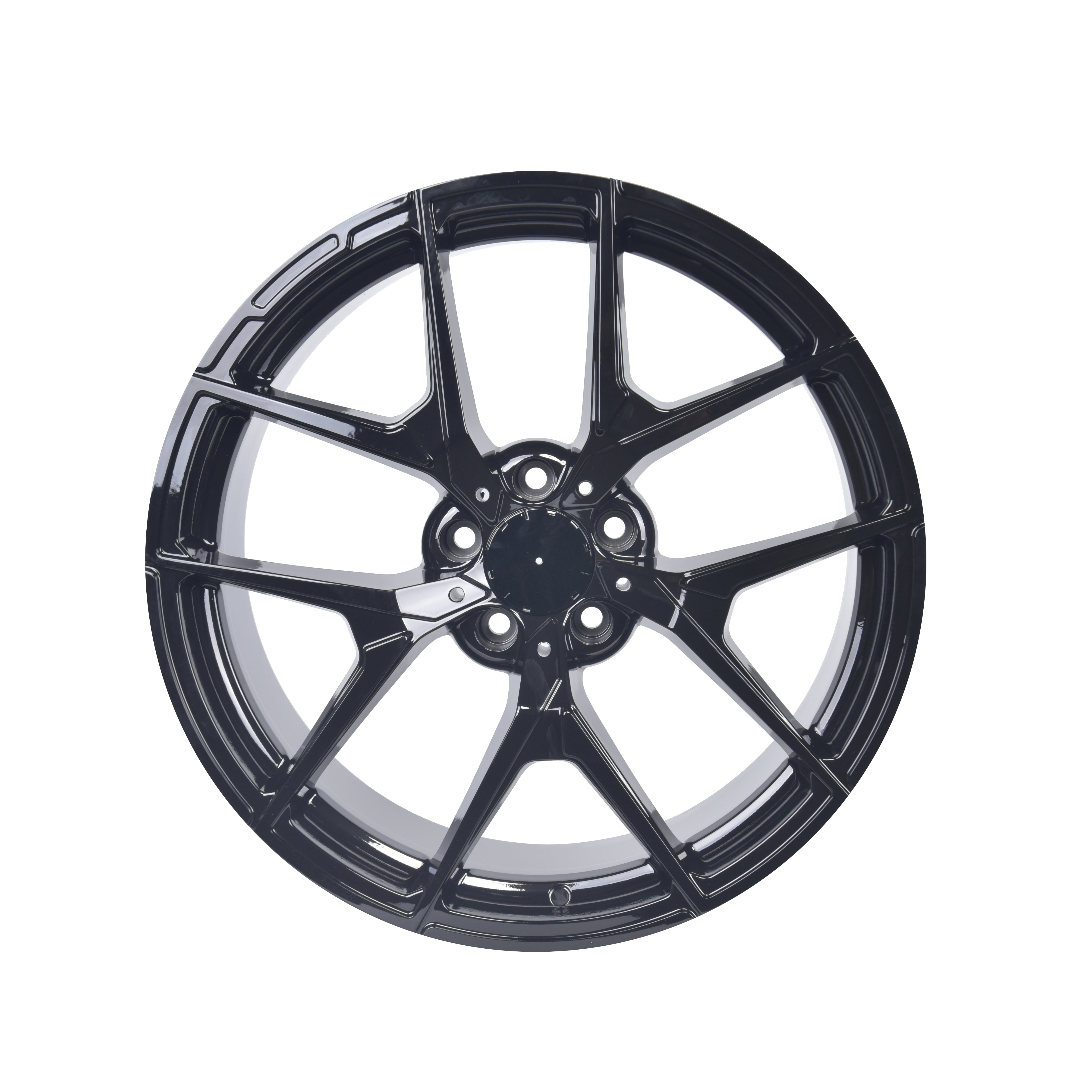 W838 Gloss Black 18x8.5 Et35 5x112 CB66.6