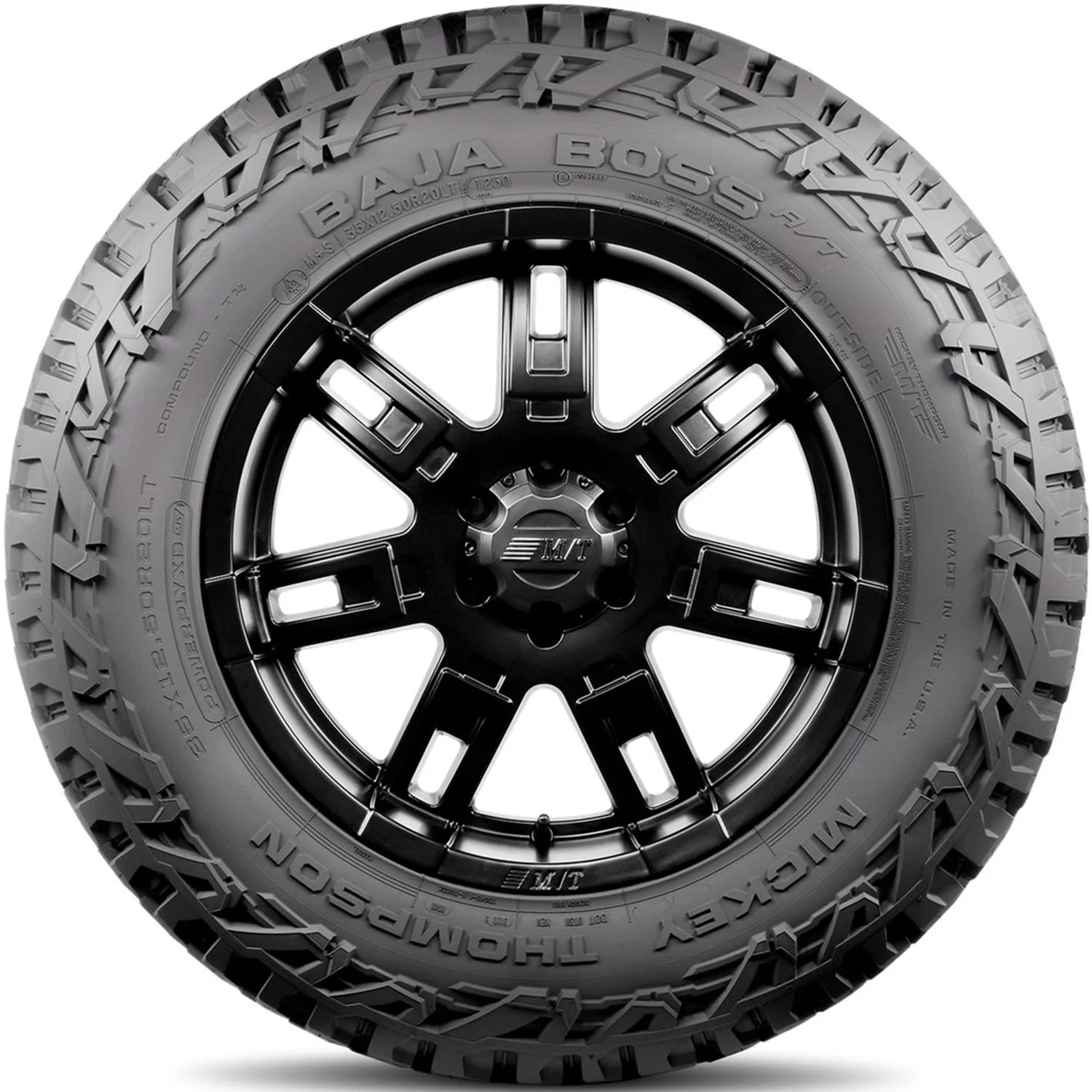 LT275/70R18/10 Mickey Thompson Baja Boss A/T 125/122Q All Season - Gun Hill Tire House (WTW - WHOLESALE TIRES & WHEELS)