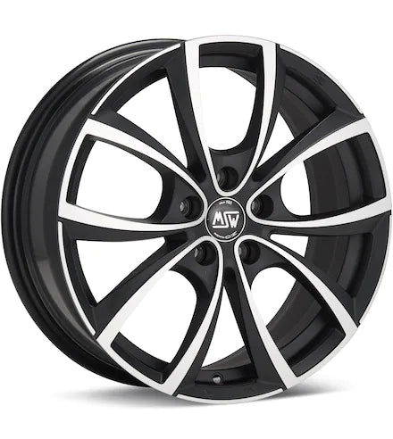 MSW TYPE 27 MACHINED W/BLACK ACCENT - Gun Hill Tire House (WTW - WHOLESALE TIRES & WHEELS)