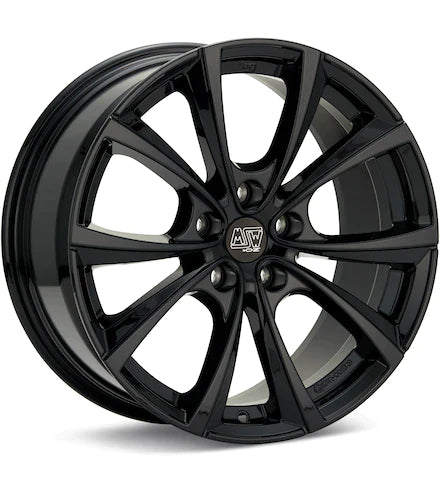 MSW TYPE 27T MACHINED W/BLACK ACCENT - Gun Hill Tire House (WTW - WHOLESALE TIRES & WHEELS)