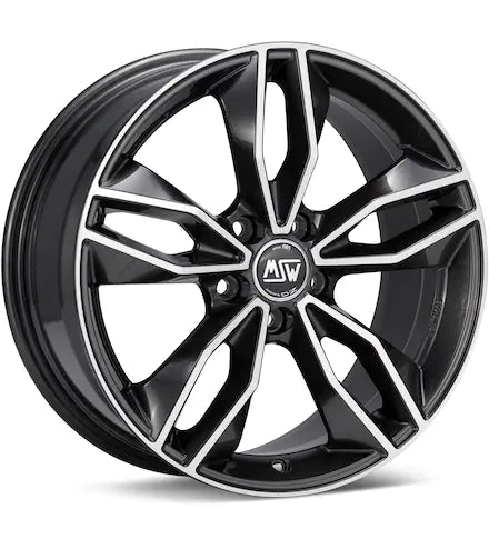 MSW TYPE 71 GLOSS BLACK PAINTED - Gun Hill Tire House (WTW - WHOLESALE TIRES & WHEELS)