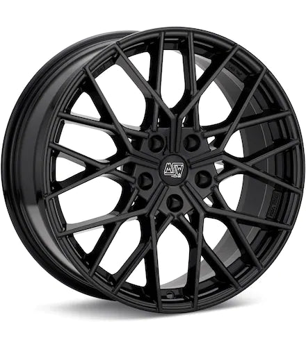 MSW TYPE 74 MACHINED W/GLOSS BLACK ACCENT - Gun Hill Tire House (WTW - WHOLESALE TIRES & WHEELS)