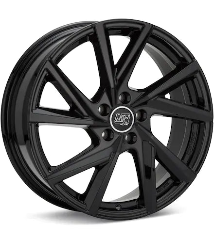 MSW TYPE 80 5 - LUG MACHINED W/GUNMETAL ACCENT - Gun Hill Tire House (WTW - WHOLESALE TIRES & WHEELS)