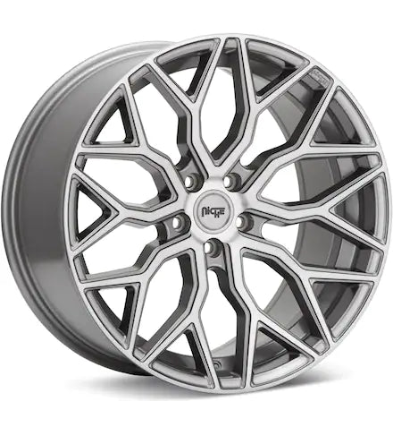 NICHE ROAD WHEELS MAZZANTI BLACK PAINTED - Gun Hill Tire House (WTW - WHOLESALE TIRES & WHEELS)