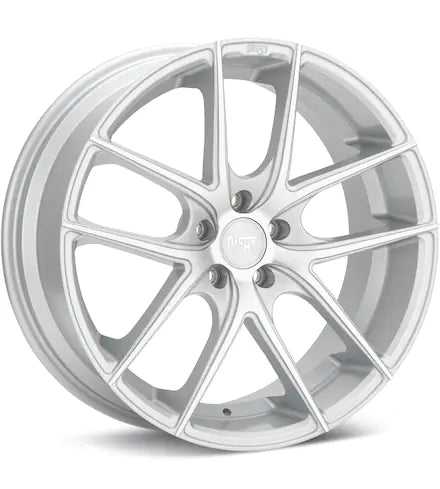 NICHE ROAD WHEELS TARGA SILVER MACHINED W/CLEARCOAT - Gun Hill Tire House (WTW - WHOLESALE TIRES & WHEELS)
