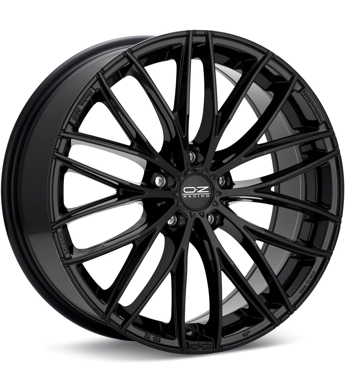 O.Z. ITALIA 150 GLOSS BLACK PAINTED - Gun Hill Tire House (WTW - WHOLESALE TIRES & WHEELS)