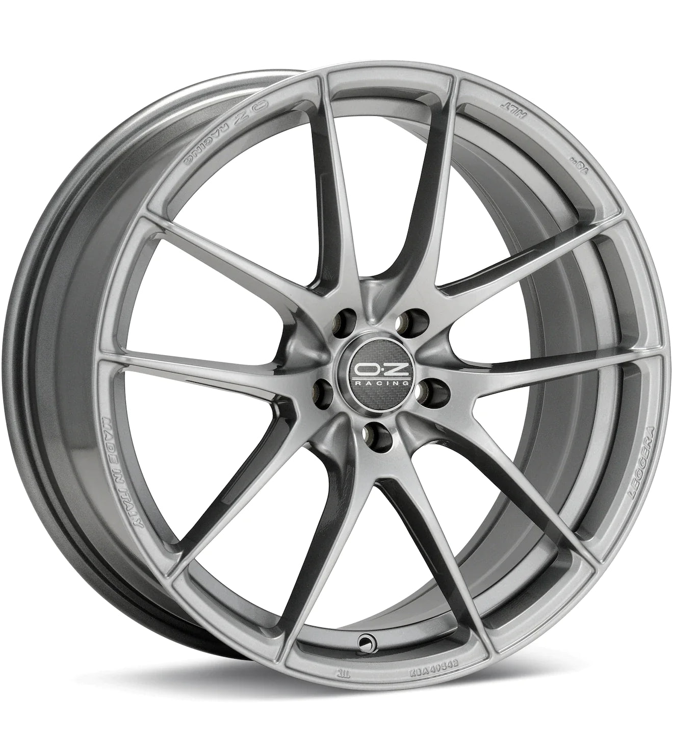 O.Z. LEGGERA HLT GLOSS BLACK PAINTED - Gun Hill Tire House (WTW - WHOLESALE TIRES & WHEELS)