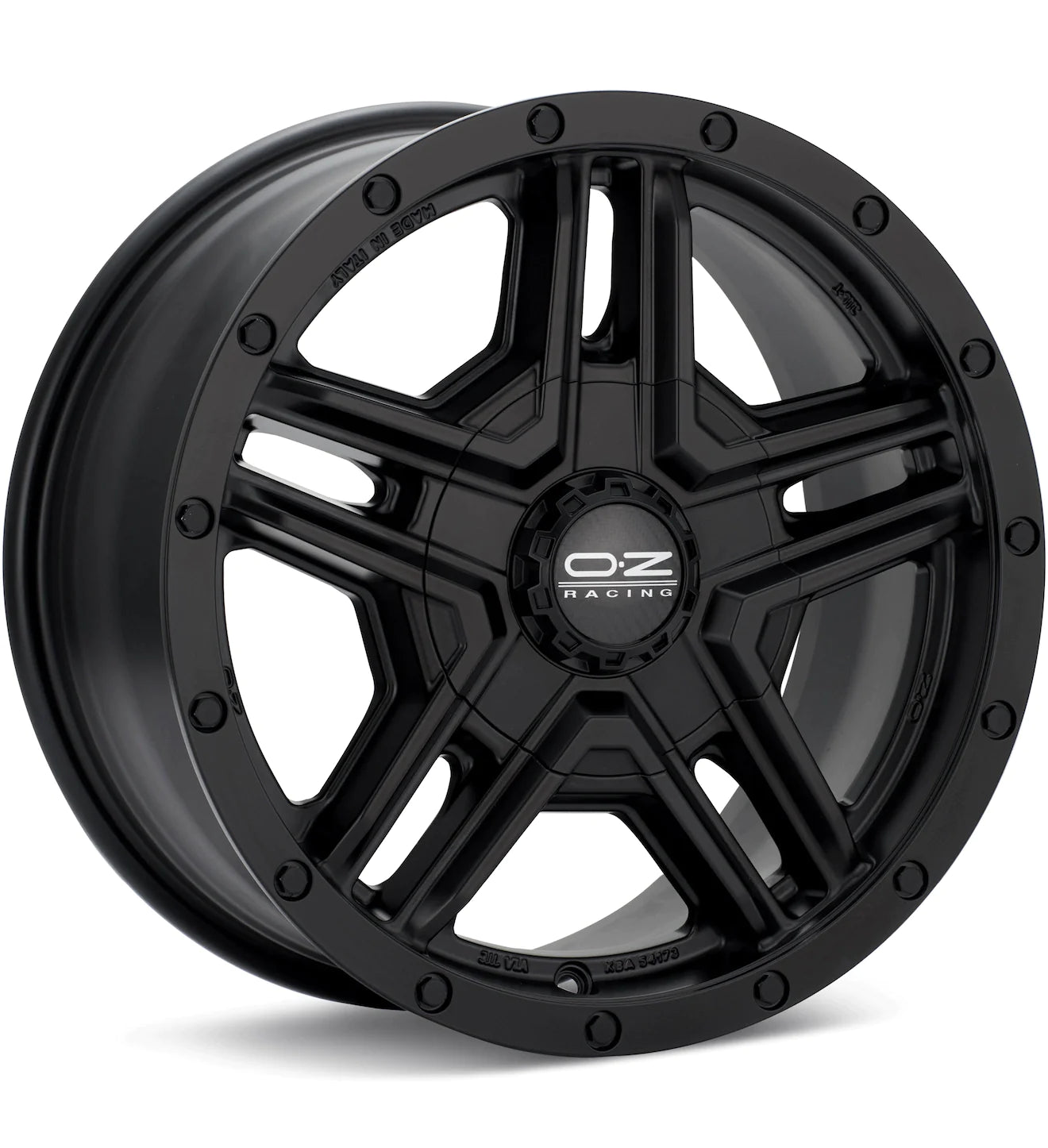O.Z. RALLY ADVENTURE MATTE GRAPHITE W/BLACK LIP - Gun Hill Tire House (WTW - WHOLESALE TIRES & WHEELS)