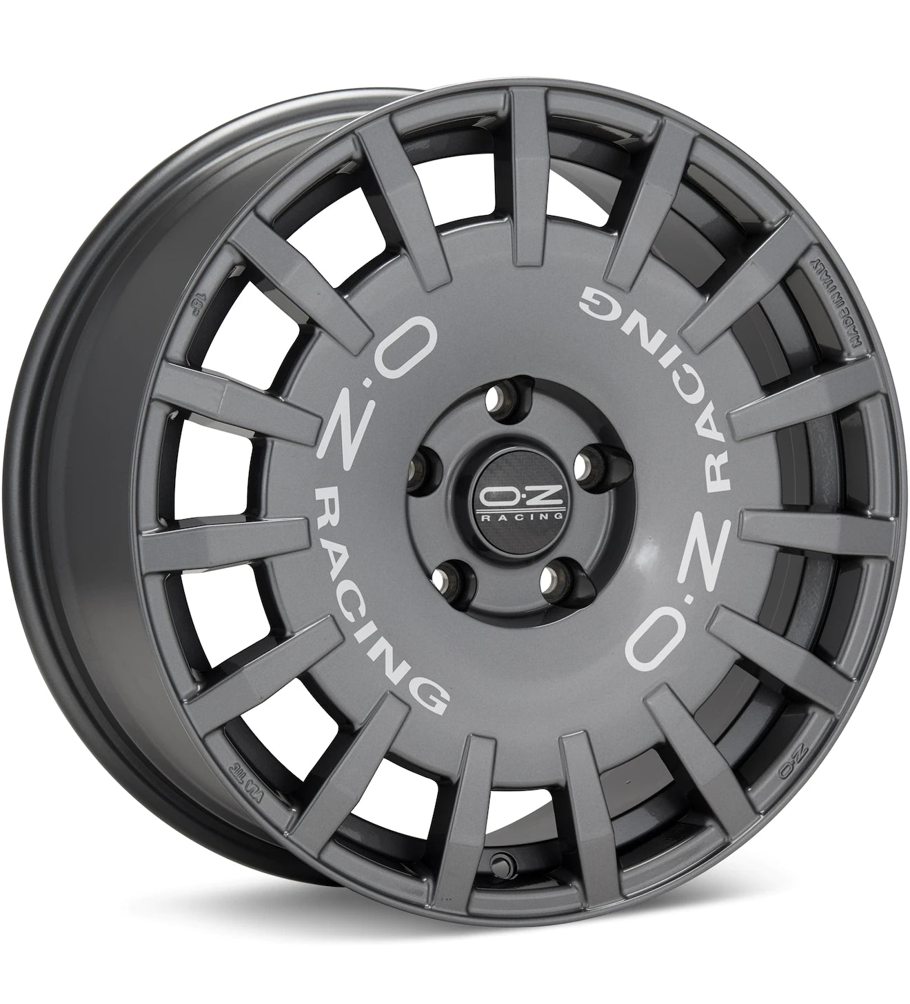 O.Z. RALLY RACING DARK GRAPHITE - Gun Hill Tire House (WTW - WHOLESALE TIRES & WHEELS)