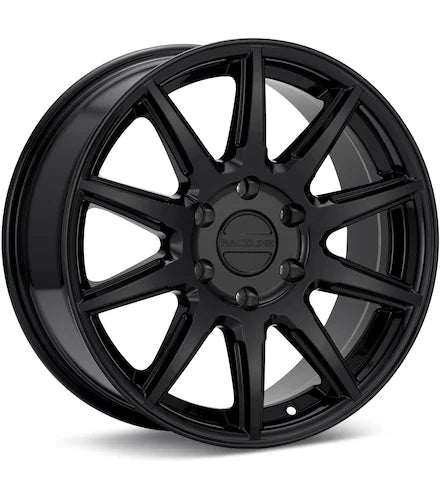 RACELINE SPIKE GLOSS BLACK PAINTED - Gun Hill Tire House (WTW - WHOLESALE TIRES & WHEELS)
