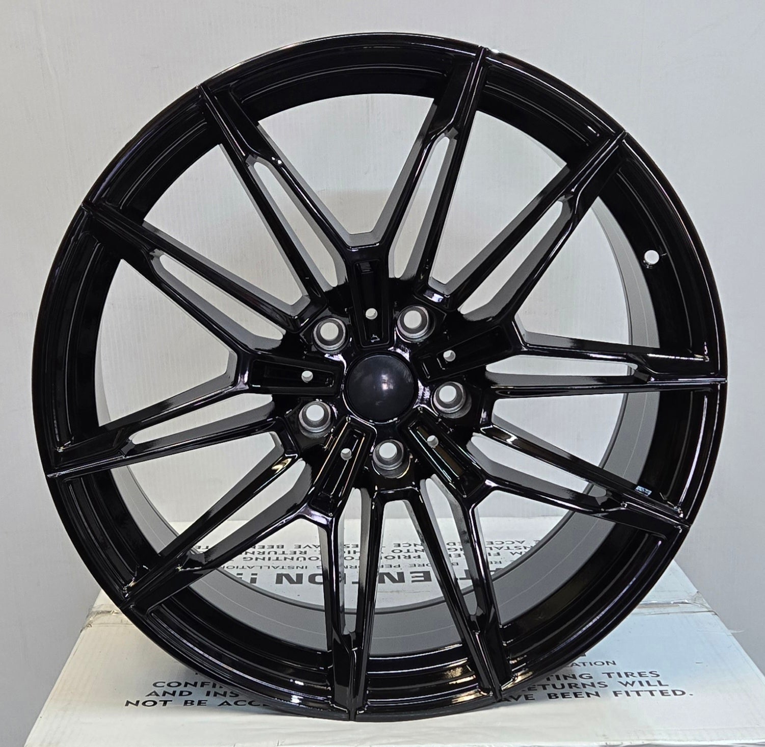 OE - D22045 0294 825M 20X9.5 5X112 GLOSS BLACK - Gun Hill Tire House (WTW - WHOLESALE TIRES & WHEELS)