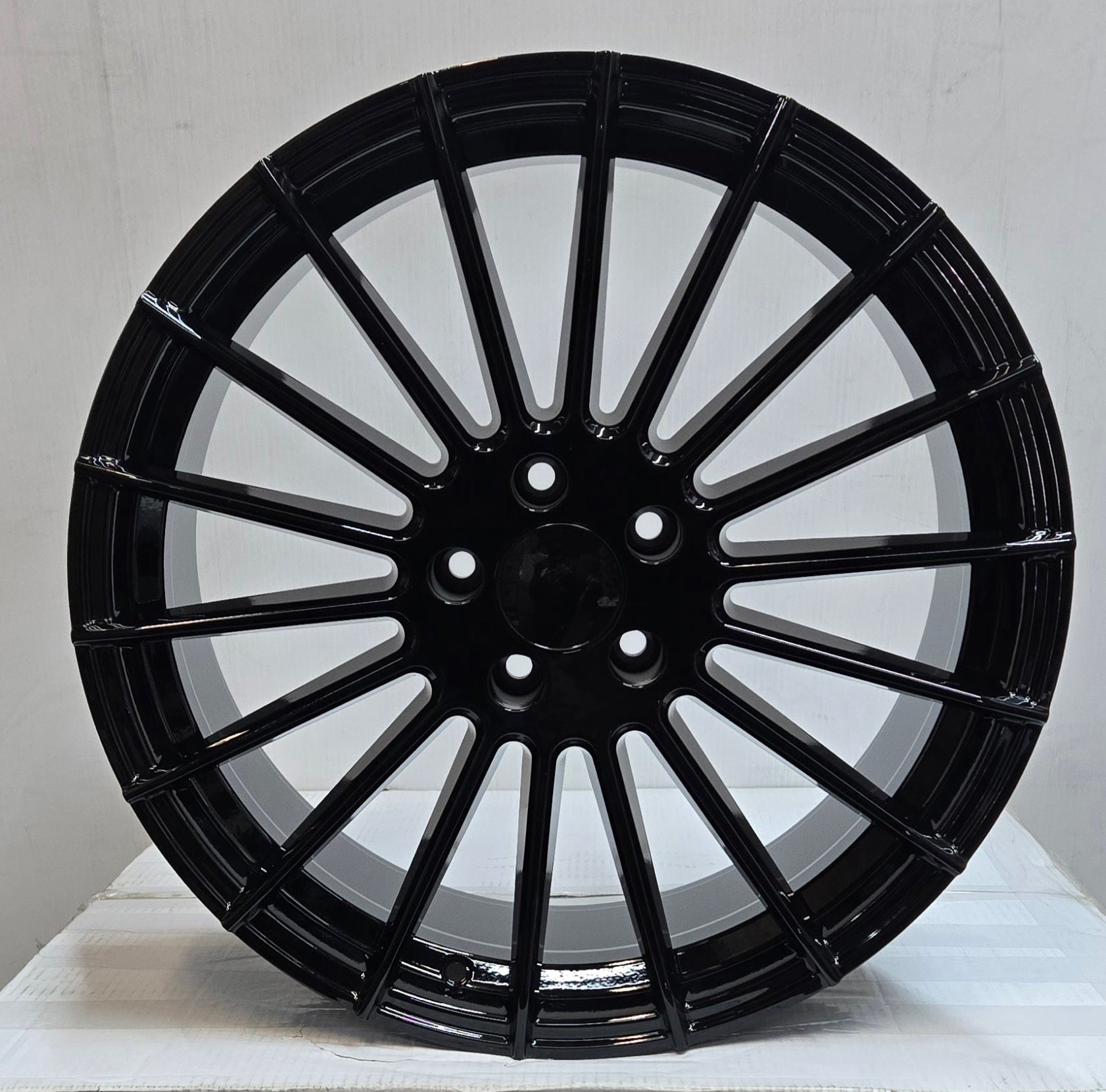 PEGASUS FF - 08 19X9.5 5X112 5X114.3 PIANO BLACK - Gun Hill Tire House (WTW - WHOLESALE TIRES & WHEELS)