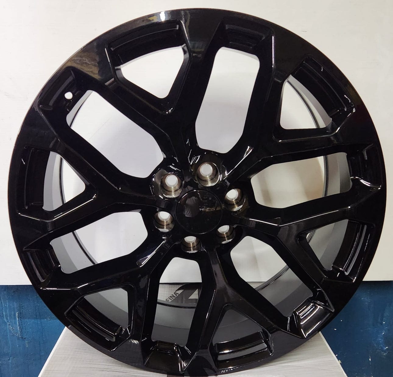 6Q22 22X9.0 6X132 GLOSS BLACK - Gun Hill Tire House (WTW - WHOLESALE TIRES & WHEELS)