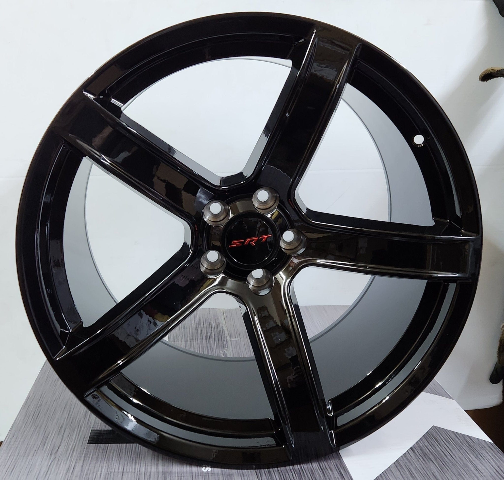 HELLCATLL 606 GB - ZS5507 22X10 5X127 PIANO BLACK - Gun Hill Tire House (WTW - WHOLESALE TIRES & WHEELS)