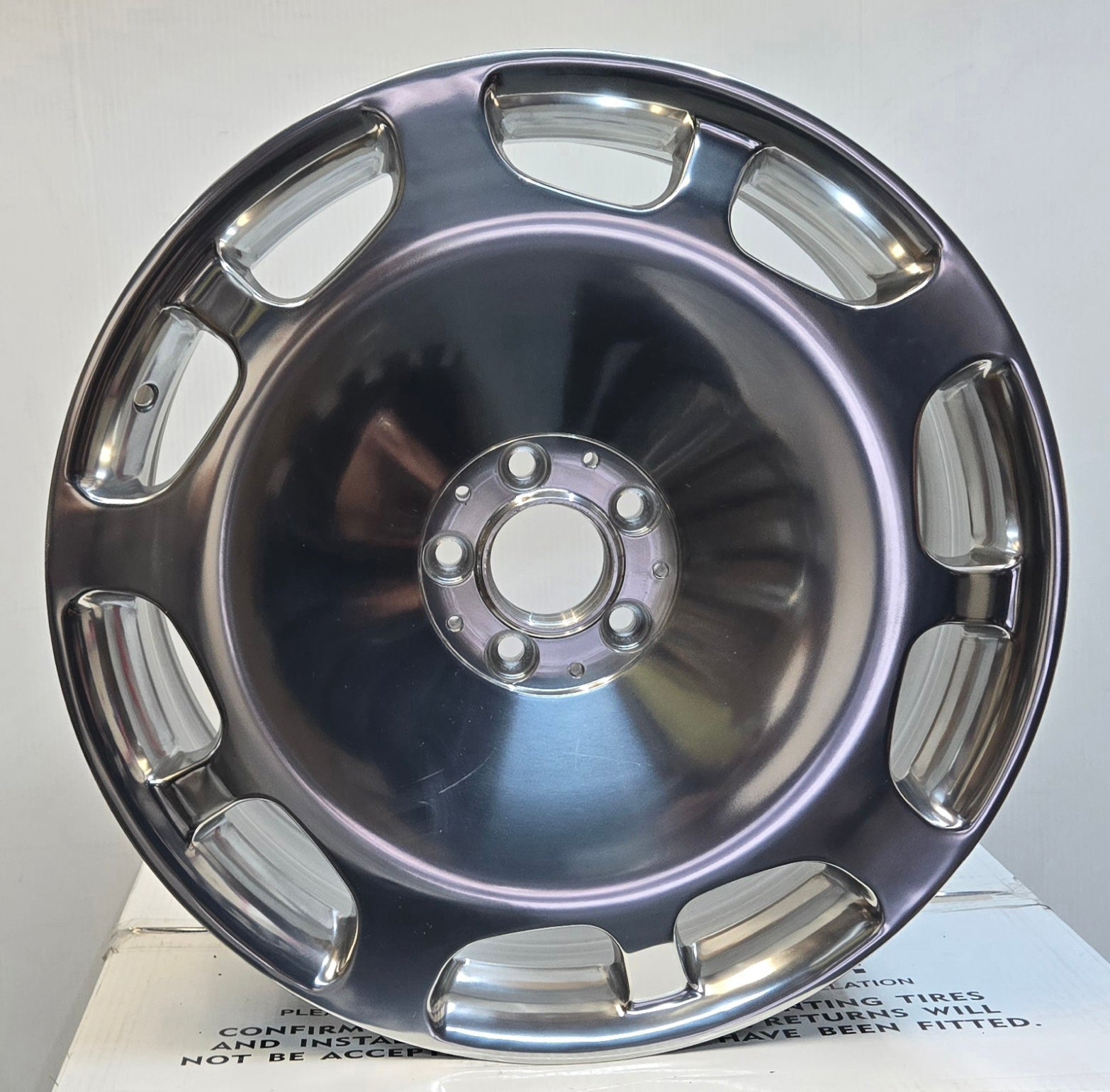 Y064 DISH STYLE 20x8.5 EXTRA HIGH SPEED POLISH - Gun Hill Tire House (WTW - WHOLESALE TIRES & WHEELS)