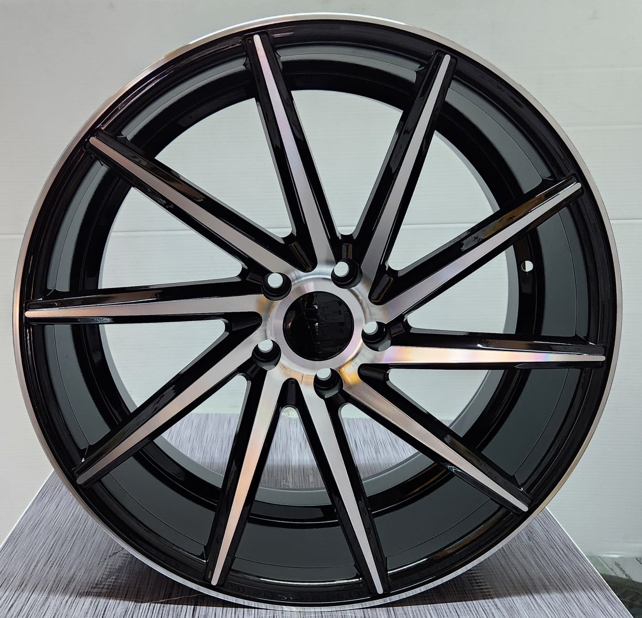 AF301 20X10 5X120 BLACK MACHINED FACE - Gun Hill Tire House (WTW - WHOLESALE TIRES & WHEELS)