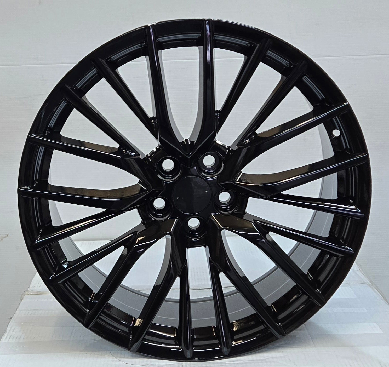 OE - 0133 GS/RS LEX2GB 20X8.0 5X114.3 PIANO BLACK - Gun Hill Tire House (WTW - WHOLESALE TIRES & WHEELS)